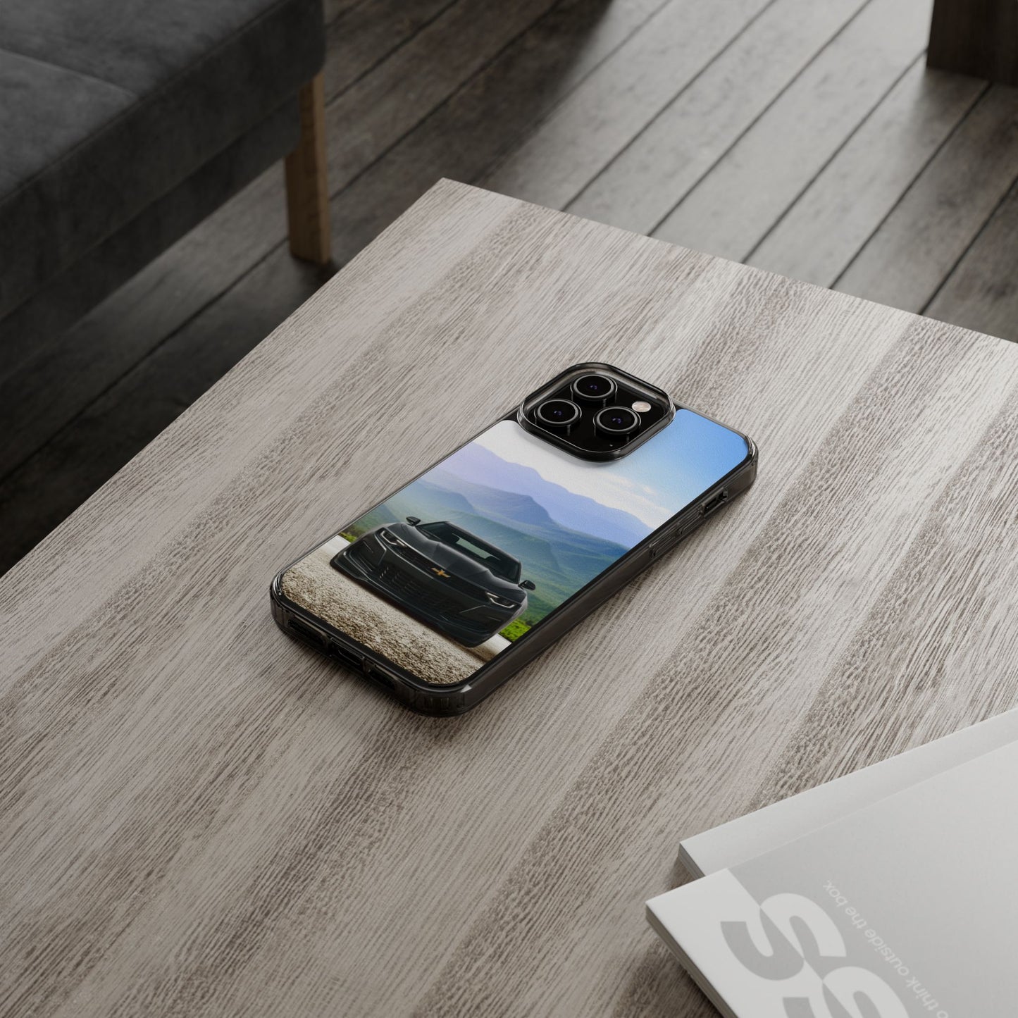 Funda transparente para teléfono Chevy Camaro SS 2022: ideal para amantes de los autos, aventuras al aire libre, regalo único para cumpleaños y Navidad, accesorio elegante, funda flexible para iPhone y Samsung.