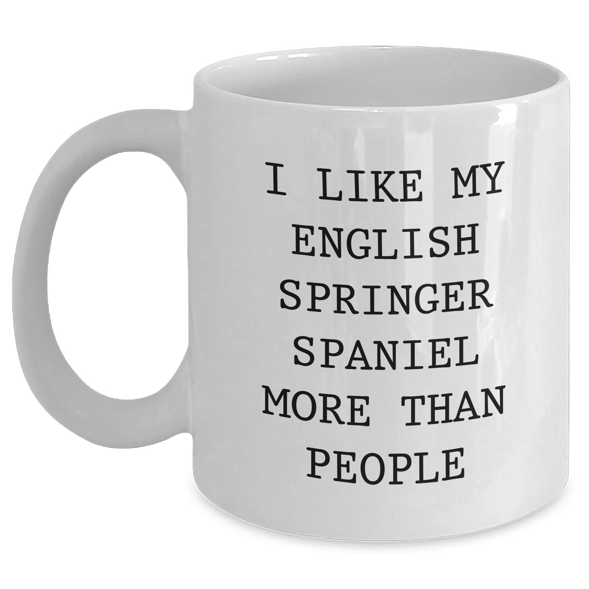 Funny English Springer Spaniel Dog Mom Dad Gifts from Men to Family - Victory Thru Vision
