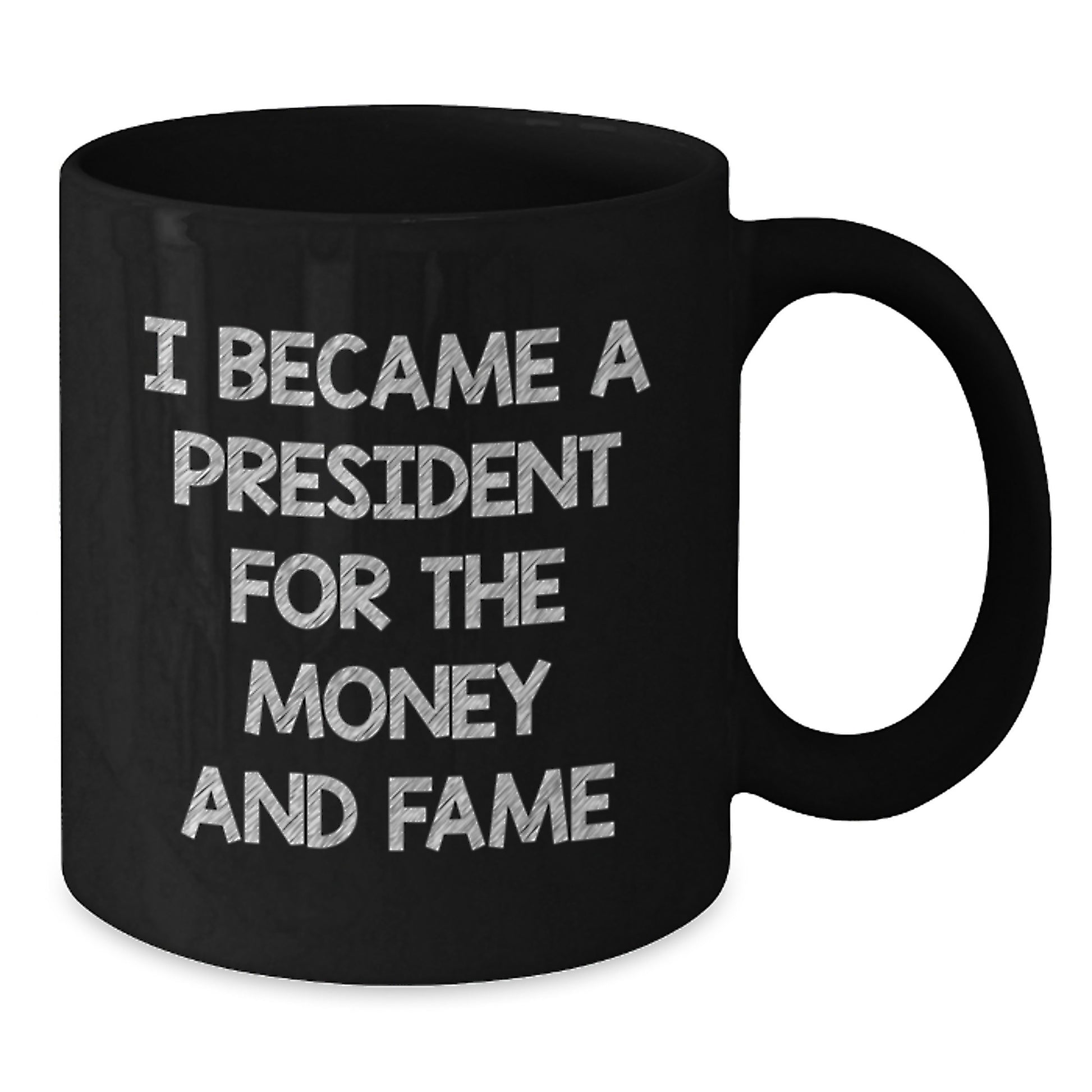 Funny President Black Coffee Mug Gifts for Men Women Friends and Family Christmas Unique Presents from Him Her - Additional