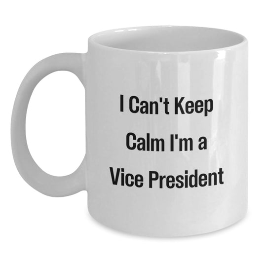 Funny Vice President White Coffee Mugs Gifts from Friends to Vice President Christmas Unique Gifts - Main