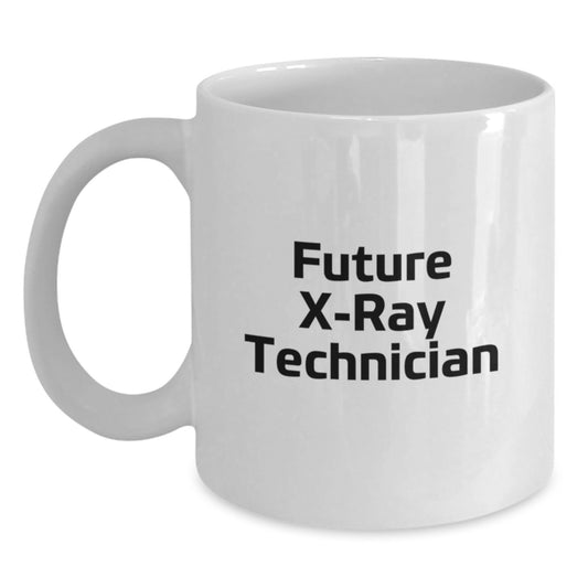Funny X-Ray Technician Gifts from Friends White Coffee Mug - X-Ray Technician Mug for Him - Christmas Unique - Main