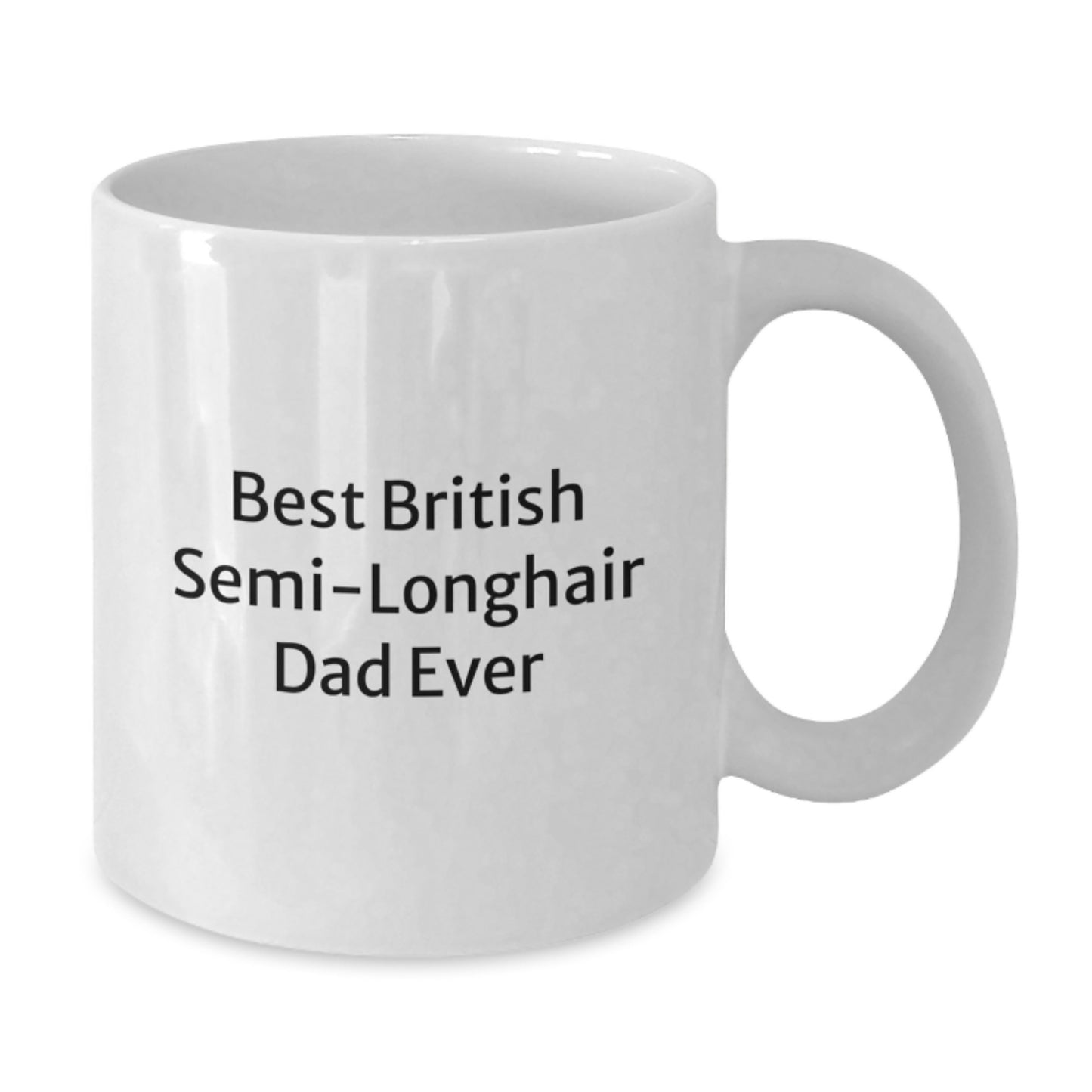 Funny British Semi-longhair Cat Gifts for Men from Friends Birthday Unique - Additional