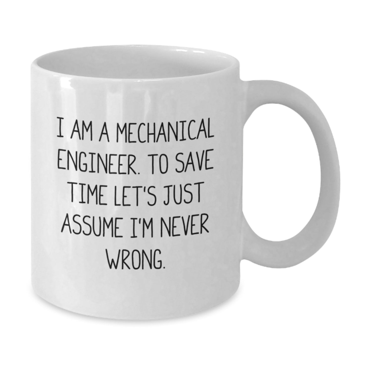 Funny Mechanical Engineer Gifts from Men, Unique White Coffee Mugs for Christmas Unique Gifts - Additional