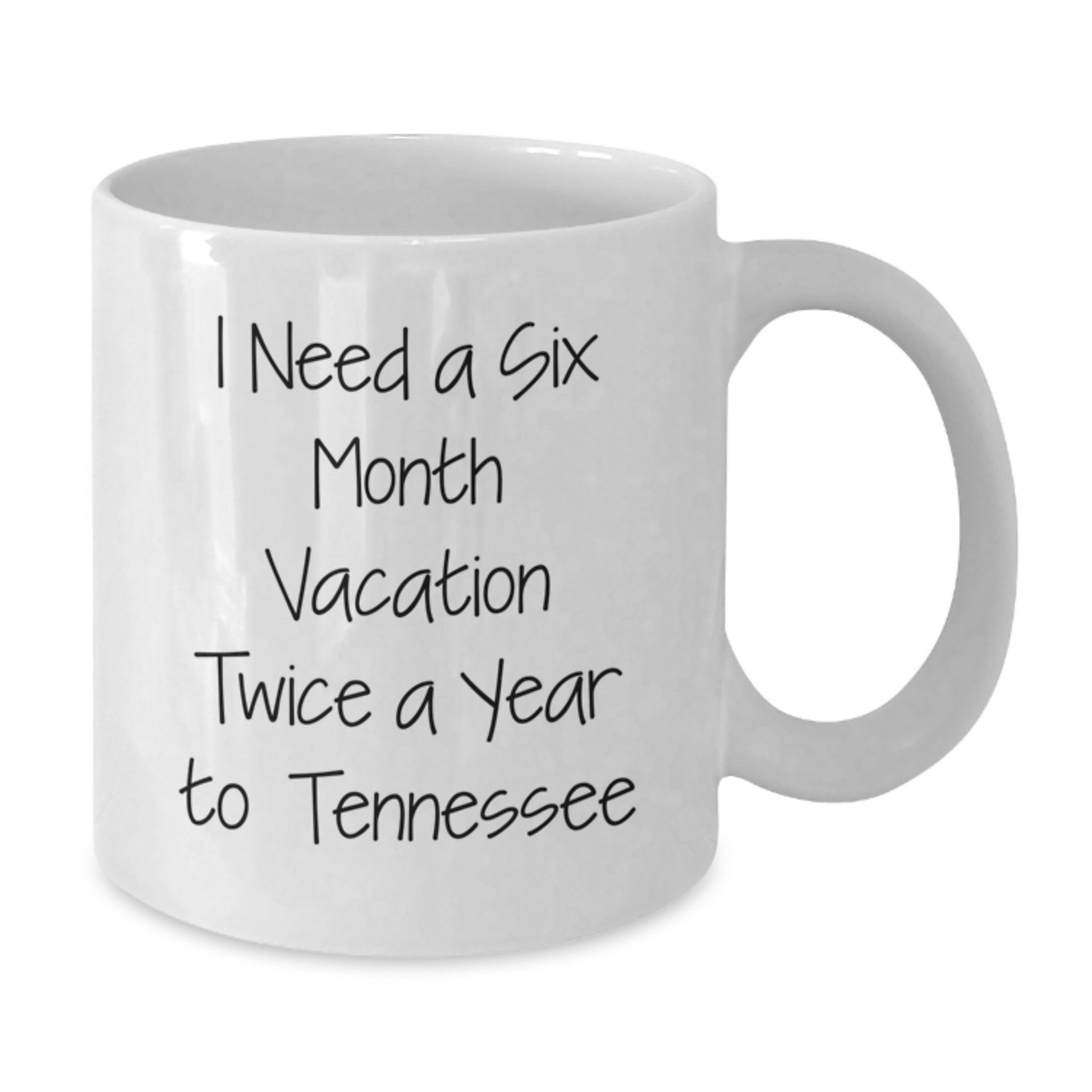 Tennessee Christmas Unique Gift Ideas for Men and Women - Funny Quote White Coffee Mug - Additional