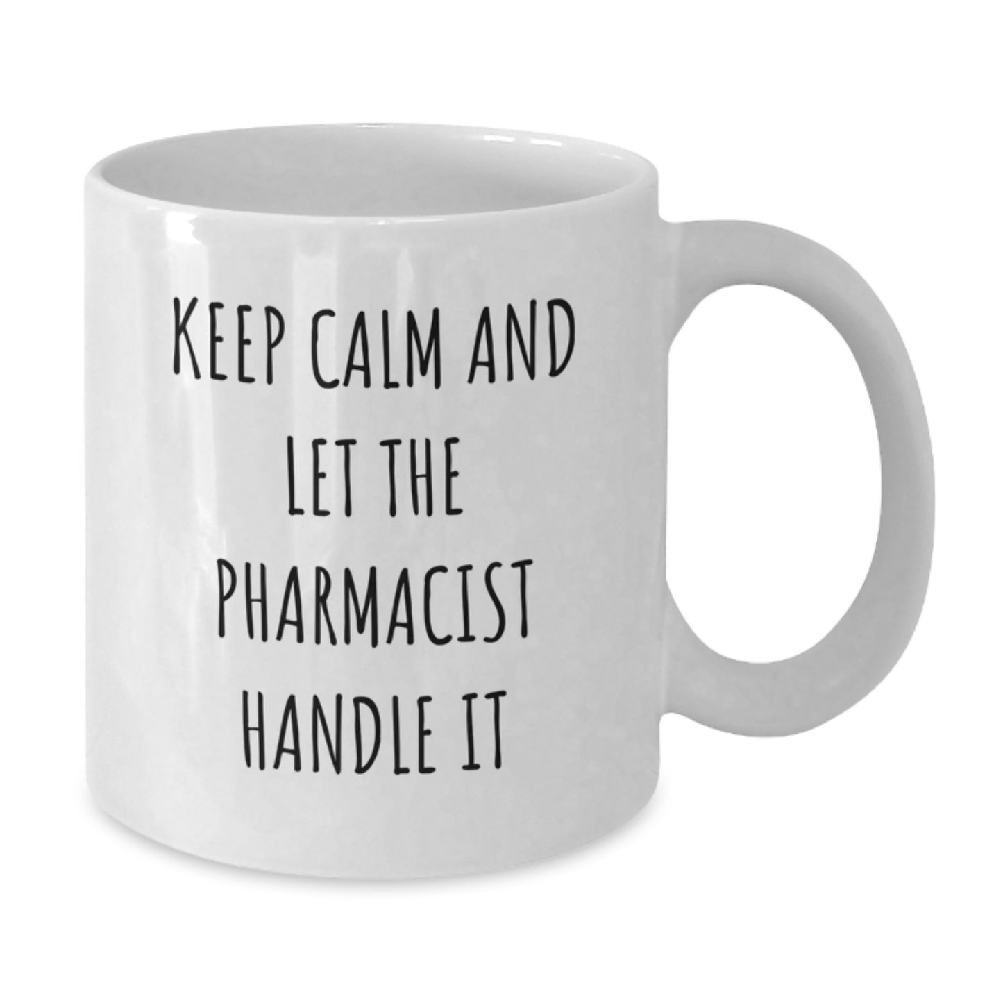 Unique Christmas Unique Gifts for Pharmacist Friends - Funny White Coffee Mug for Men or Women from Family or Coworkers - Additional
