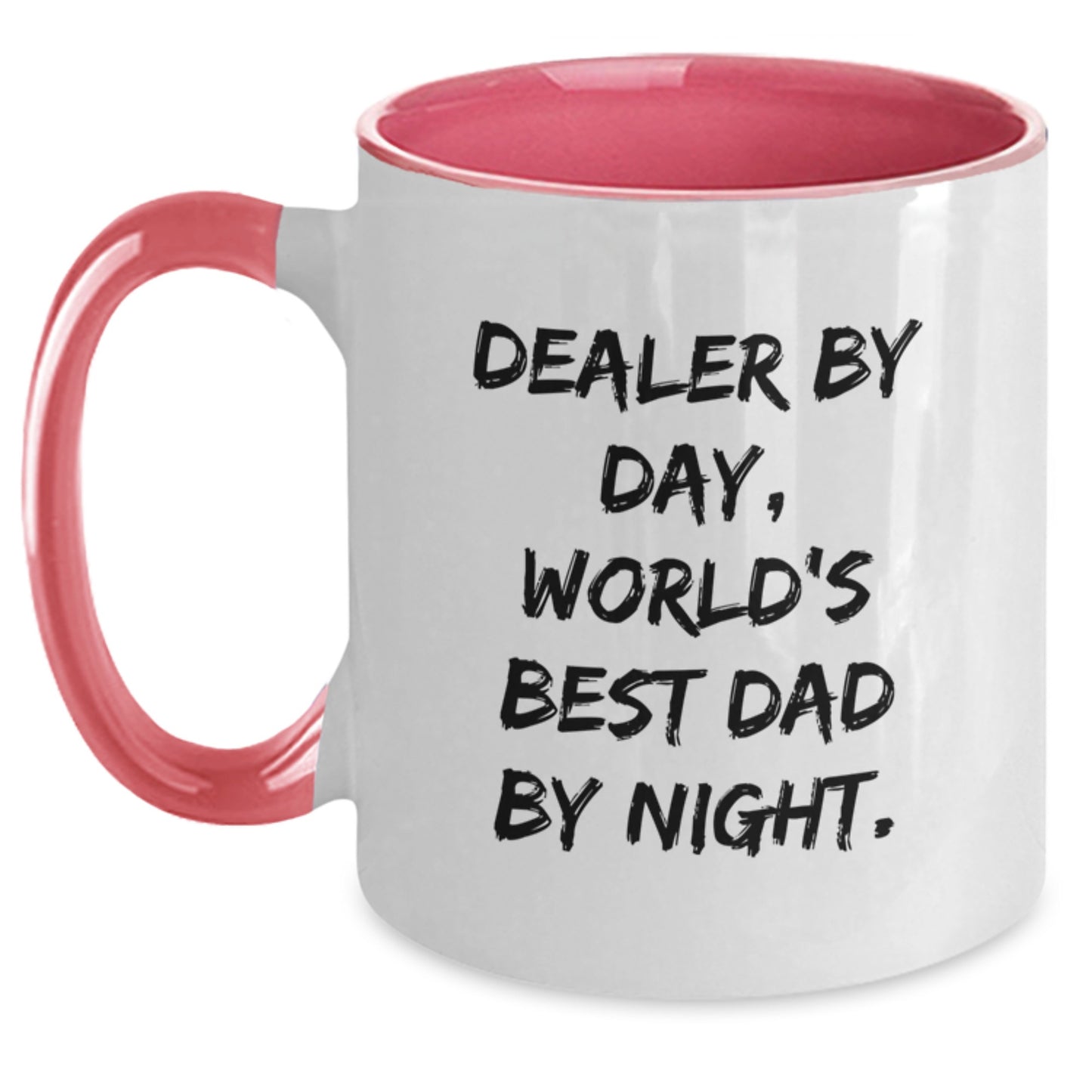 Funny Dealer Gifts for Men - Two Tone Coffee Mug - Graduation Unique Gifts from Family - Main