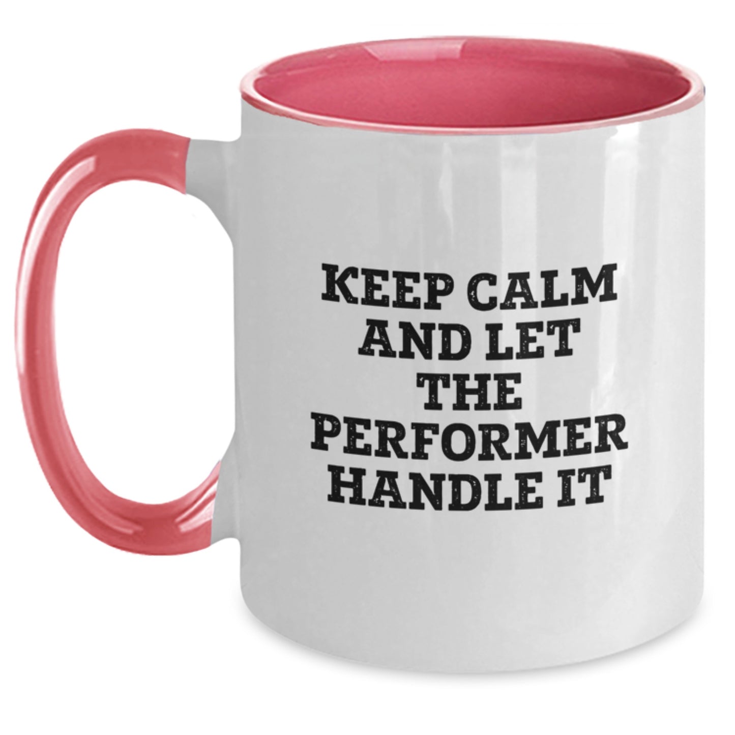Funny Performer Gifts from Friends to Performer for Christmas Unique Two Tone Coffee Mugs - Main