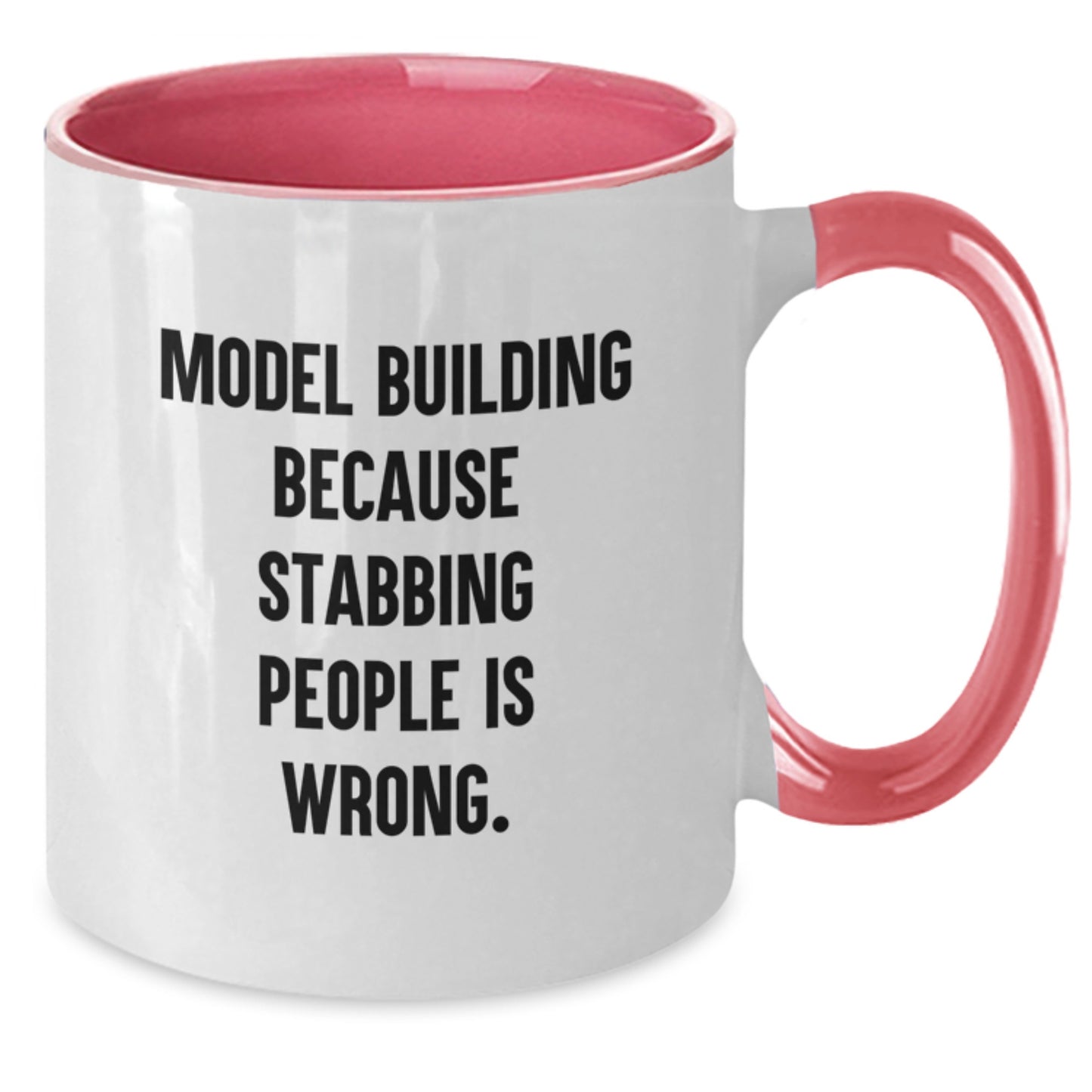 Funny Model Building Gifts from Friends, Unique Two Tone Coffee Mugs for Model Building Enthusiasts, Christmas Unique Gifts - Additional