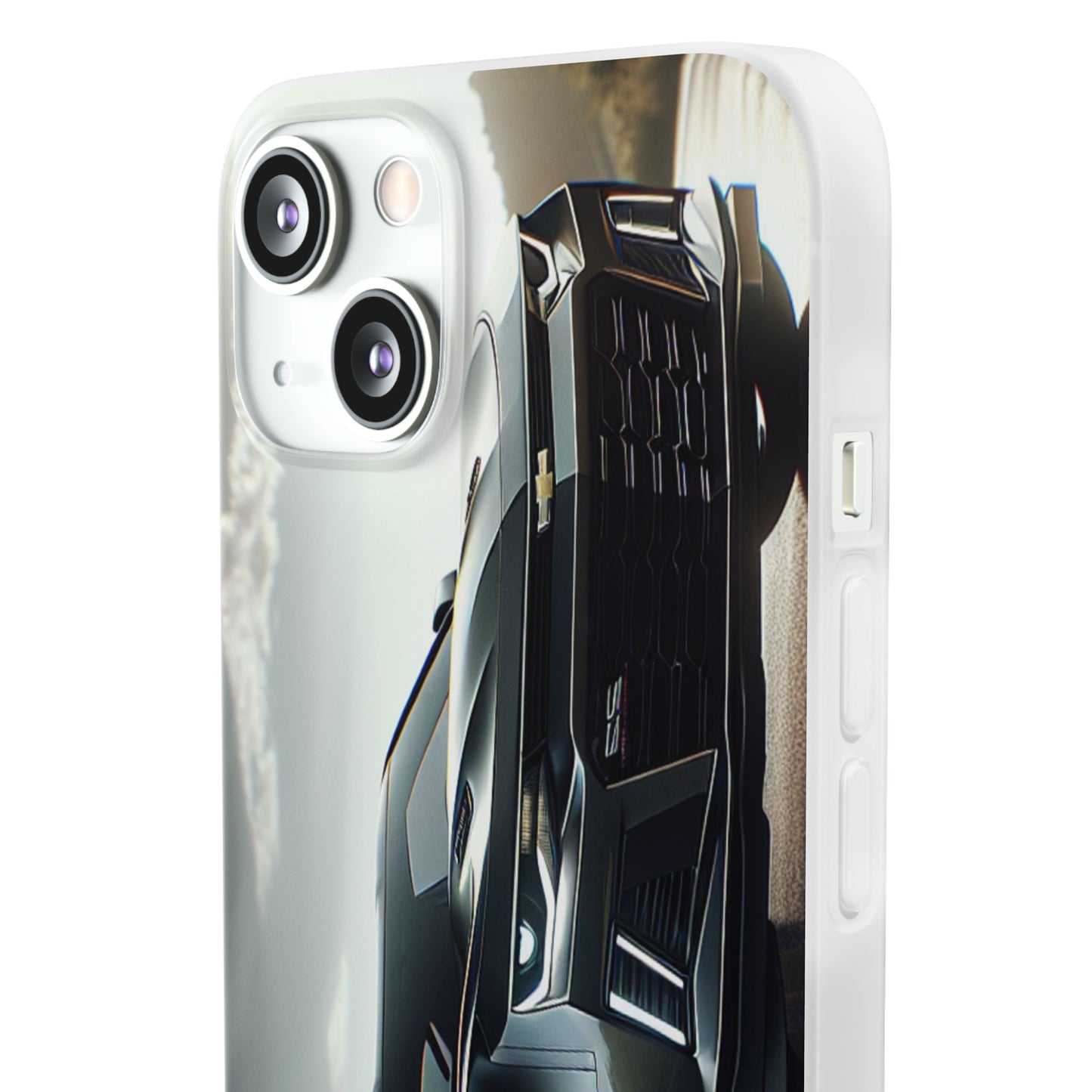 Flexi Phone Case for iPhone & Samsung – 2022 Chevy Camaro SS Car Design Protective Cover