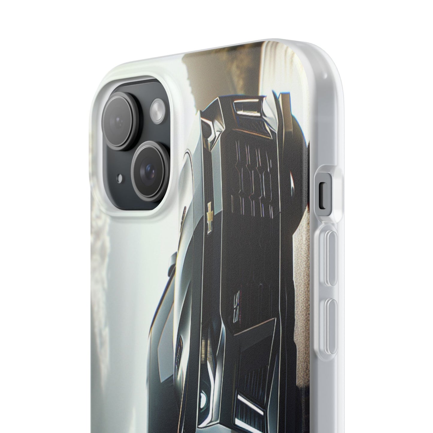 Flexi Phone Case for iPhone & Samsung – 2022 Chevy Camaro SS Car Design Protective Cover