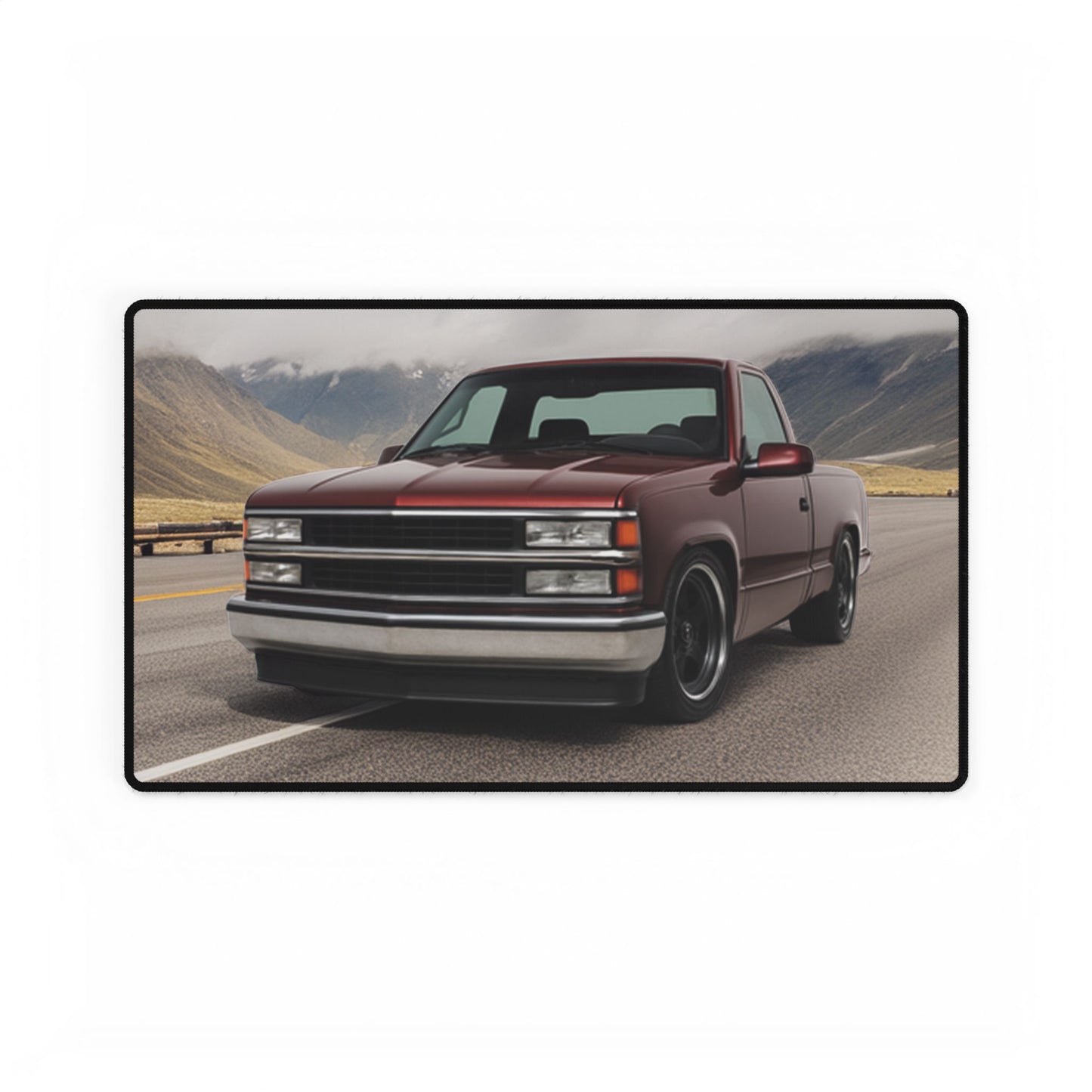 1996 Chevy Pickup Truck Desk Mat – Classic Truck Design Mouse Pad for Chevy Fans