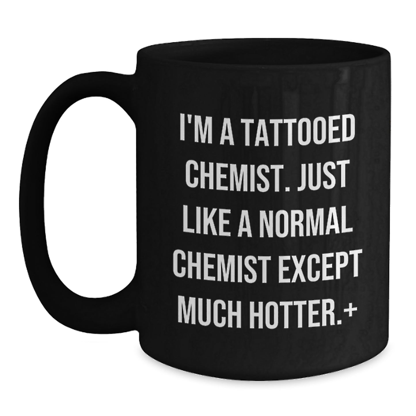 Funny Chemist Gifts for Men Women Friends Coworkers Family, Black Coffee Mug for Chemist Lovers, Unique Christmas Unique Gifts from Friends to Chemist - Main
