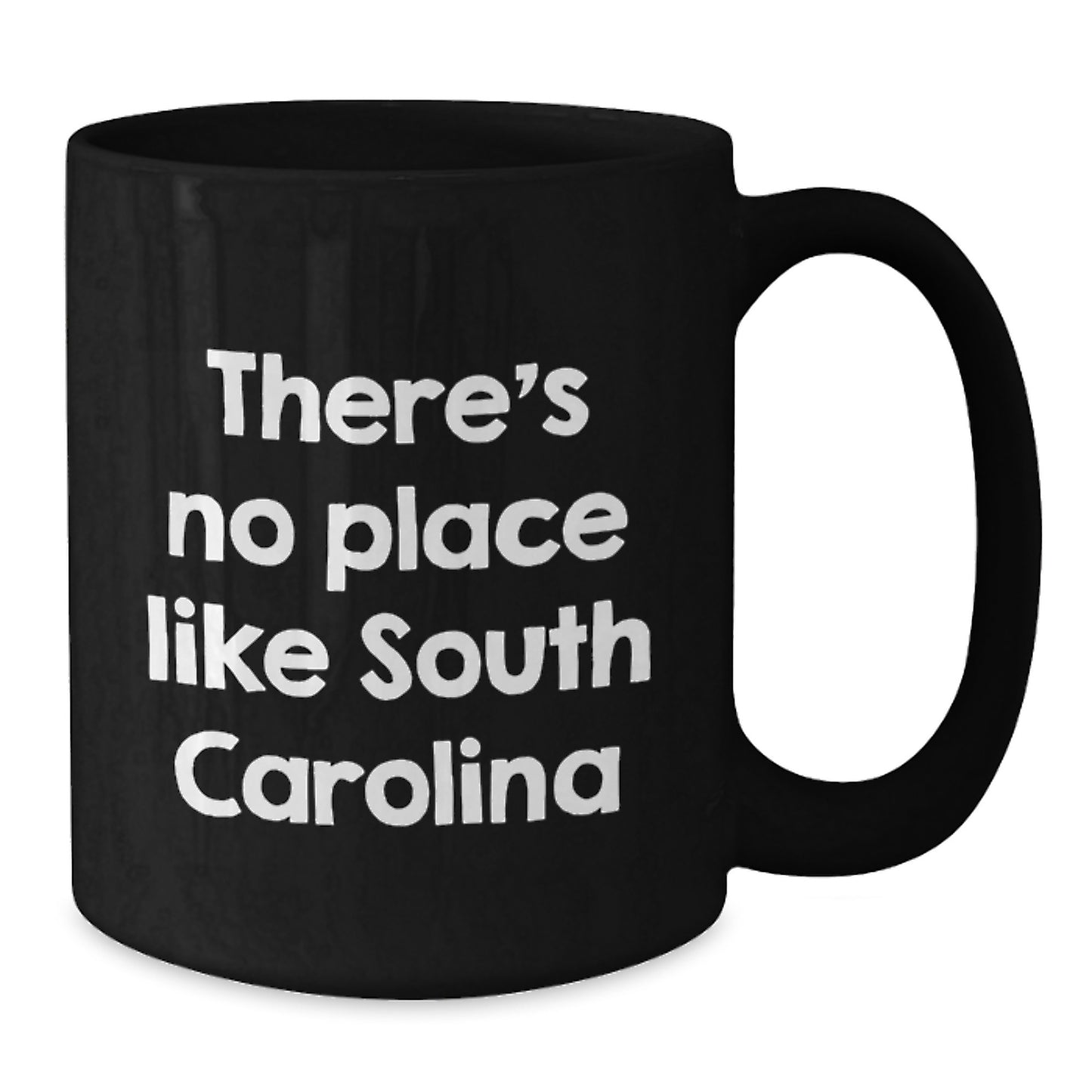 Funny South Carolina Gifts from Friends for Christmas South Carolina Lovers Black Coffee Mug - Additional