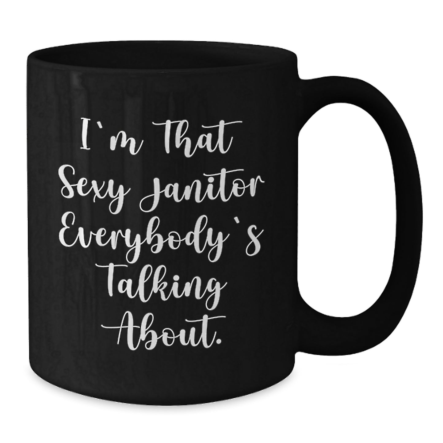 Funny Janitor Gifts Christmas Unique Mugs Black Coffee Quotes from Best Friends for Men - Additional