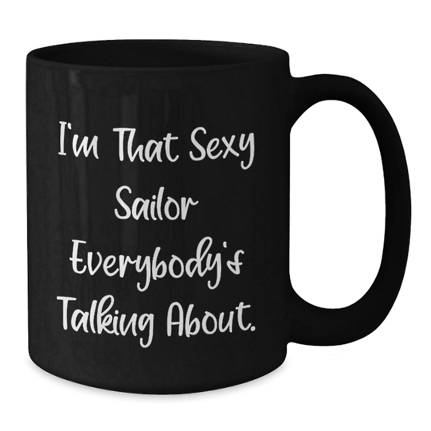 Sexy Sailor Gifts for Him Funny Funny Coffee Mug Black Christmas Unique - Additional