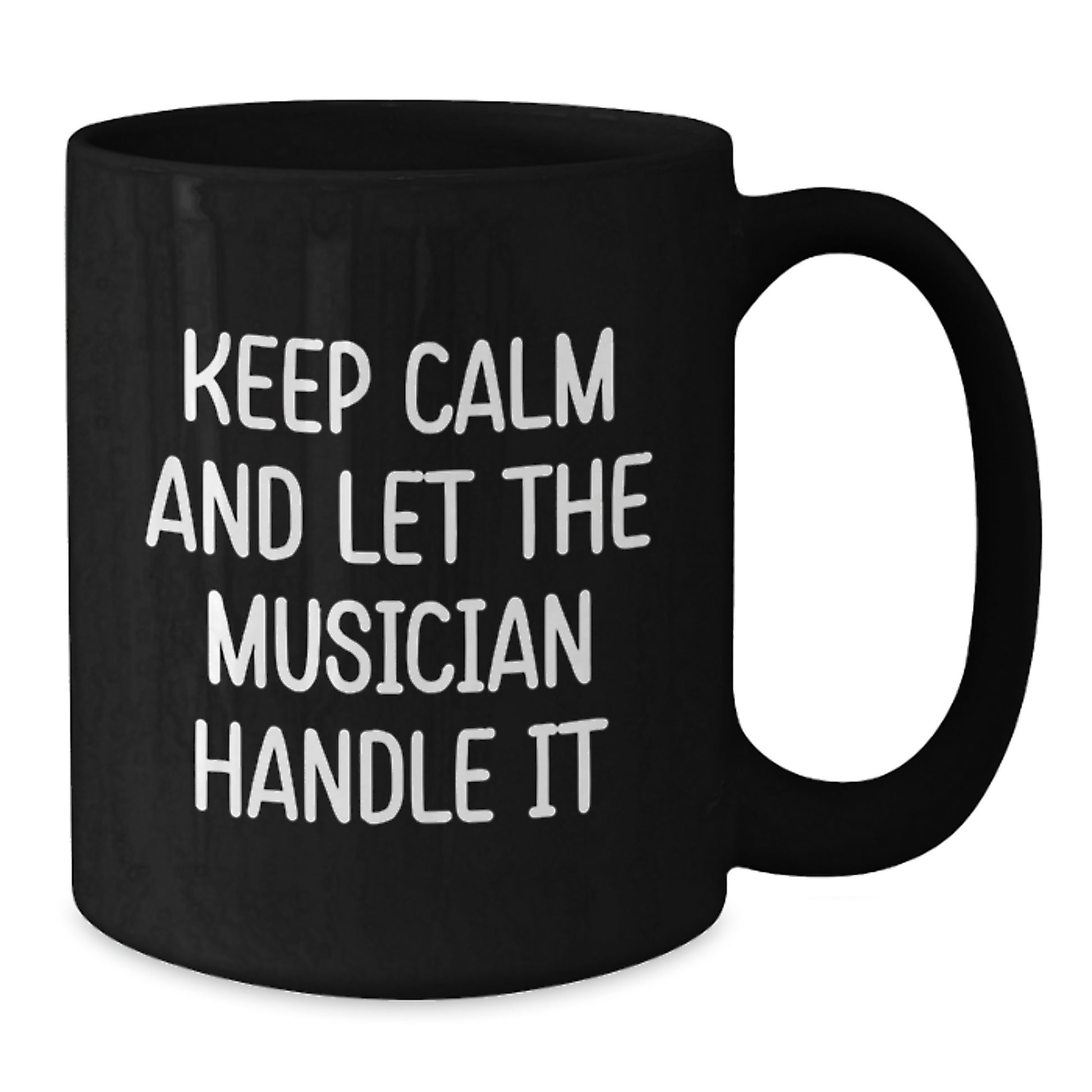Funny Musician Gifts from Friends to Musician Men - Keep Calm And Let The Musician Handle It Christmas Unique - Additional