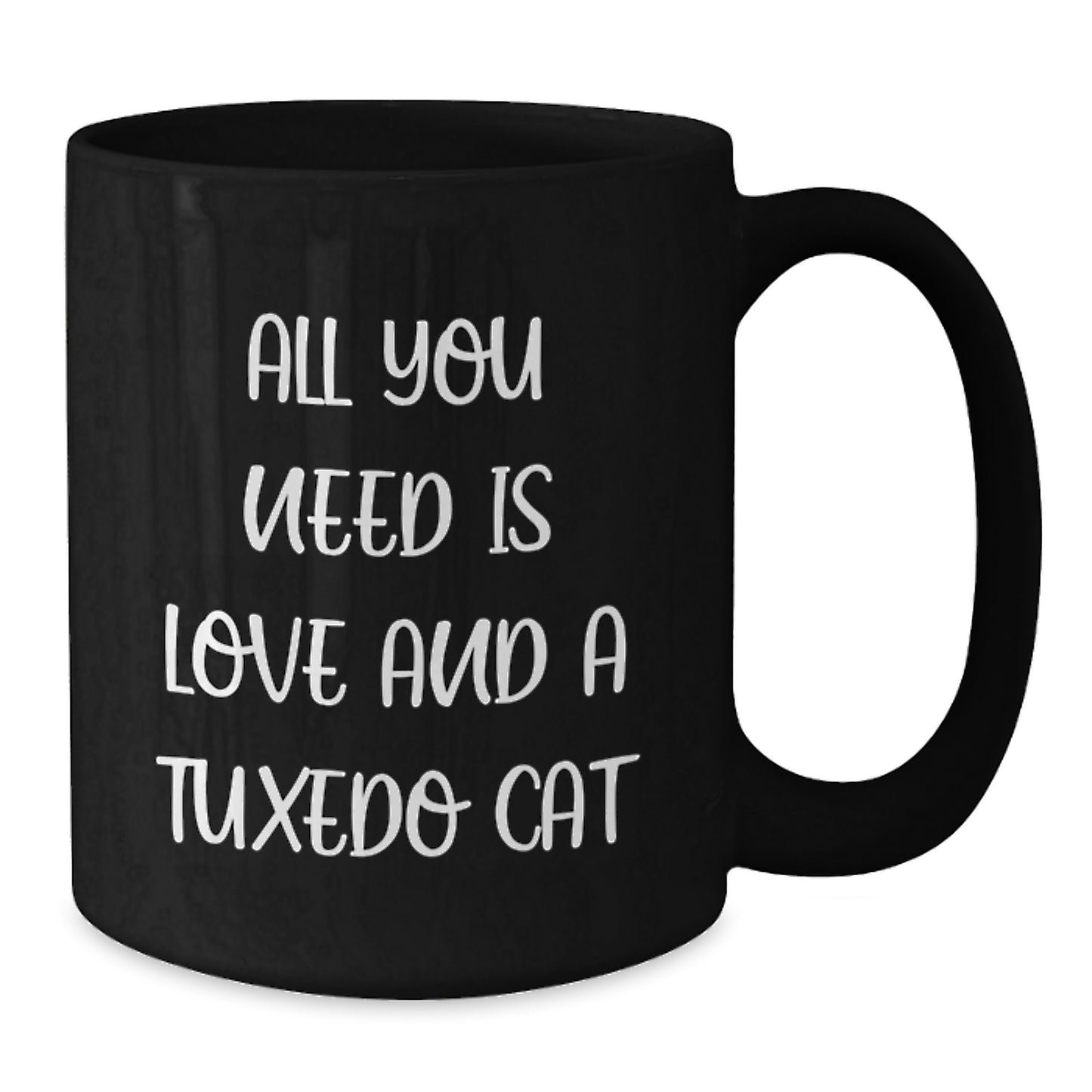 Funny Tuxedo Cat Black Coffee Mugs Christmas Unique Gifts from Men, Women, Friends, Family, Tuxedo Cat Lovers, Black Coffee Mug Enthusiasts, and Cat Mom Dad - Additional