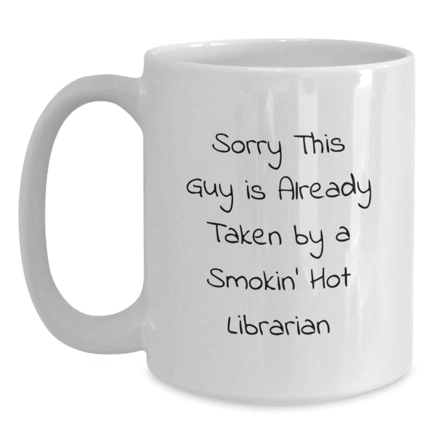 Funny Librarian Quotes White Coffee Mugs Gifts for Librarian Birthday from Friends, Unique Birthday Unique Gifts for Women, Librarian Humor - Main
