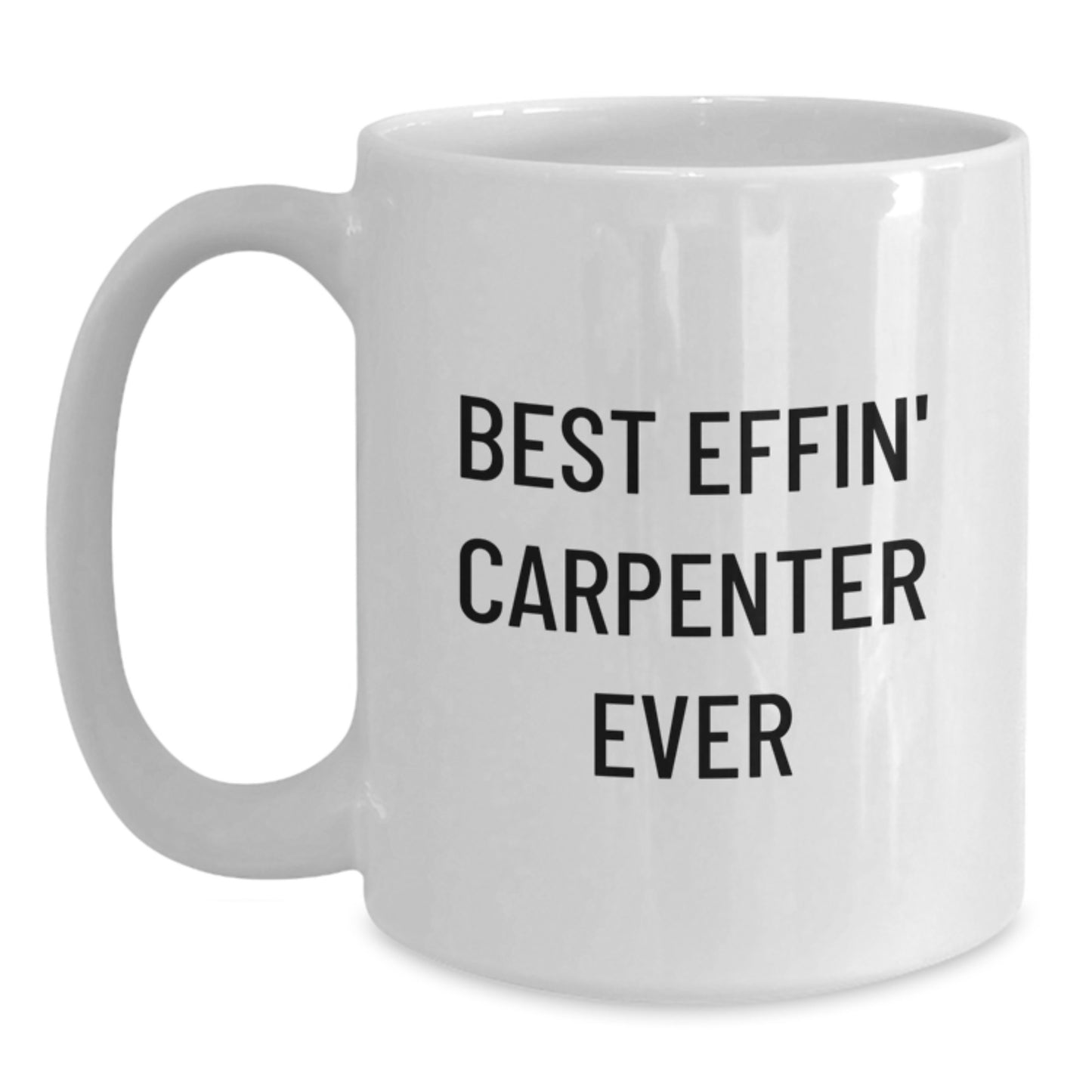 Funny Carpenter Gifts from Friends for Christmas Unique Mug - Main