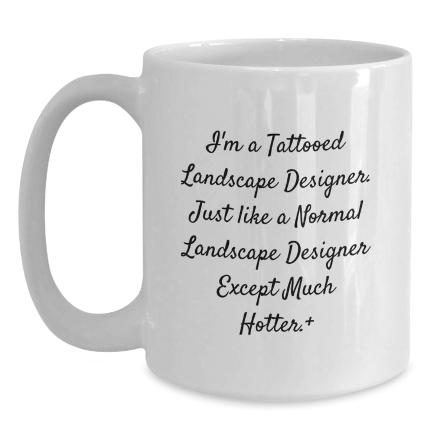 Funny Landscape Designer Gifts for Men - White Coffee Mug from Friends for Christmas Unique Presents - Main