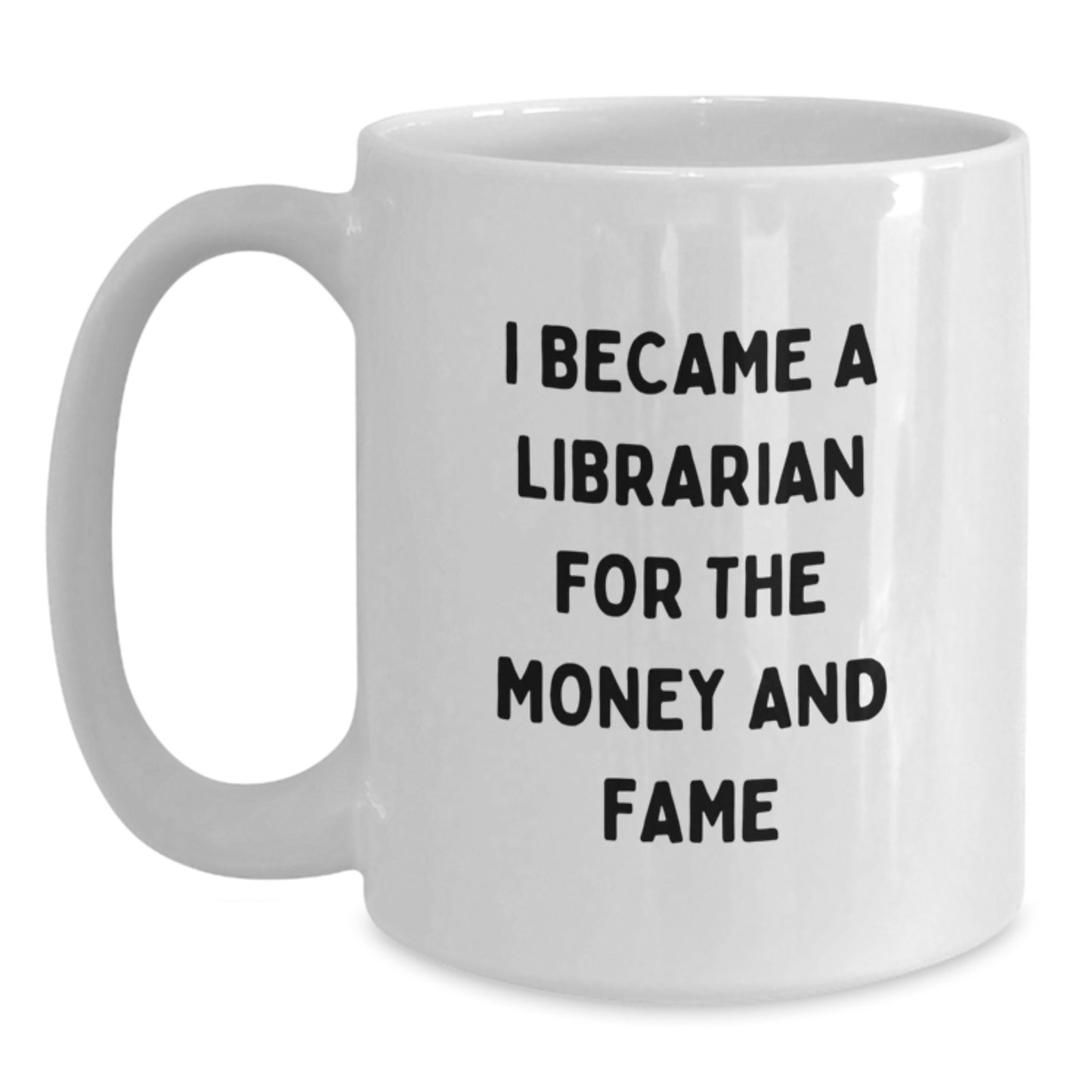 Unique Librarian White Coffee Mug Gifts for Women Friends Christmas Unique Presents from Men - Main