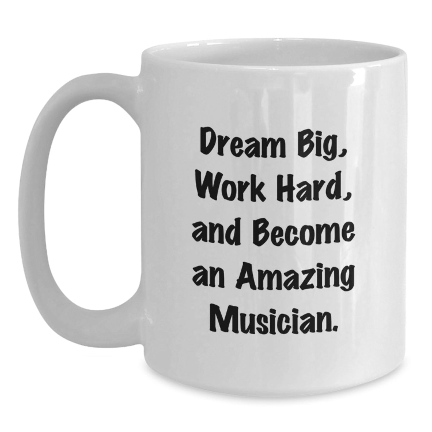 Funny Musician White Coffee Mug Gifts from Friends to Musician Men and Women on Christmas Unique Ideas - Main