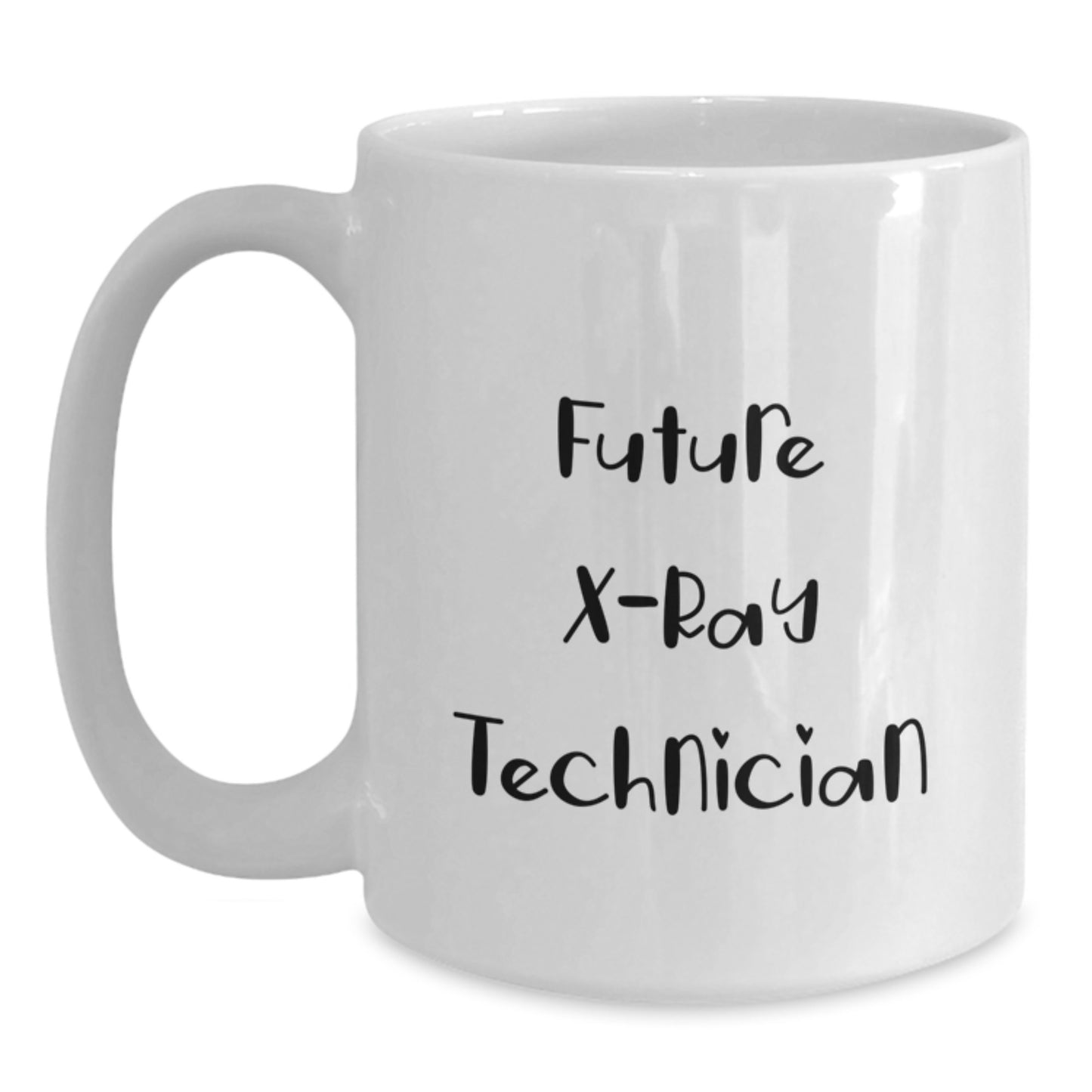 Funny X-Ray Technician Gifts from Friends, Christmas Unique White Coffee Mugs with Quote 'Future X-ray Technician' for X-Ray Technician, Inspirational - Main