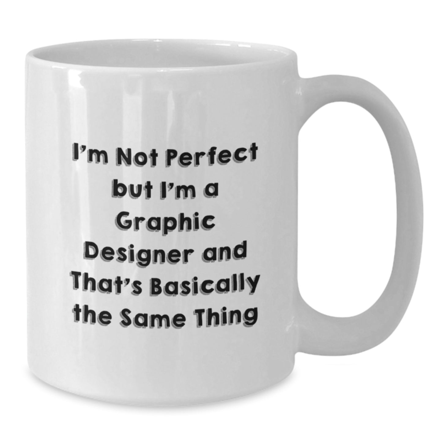Funny Graphic Designer Christmas Unique Gifts from Friends for Men and Women White Coffee Mugs - Additional