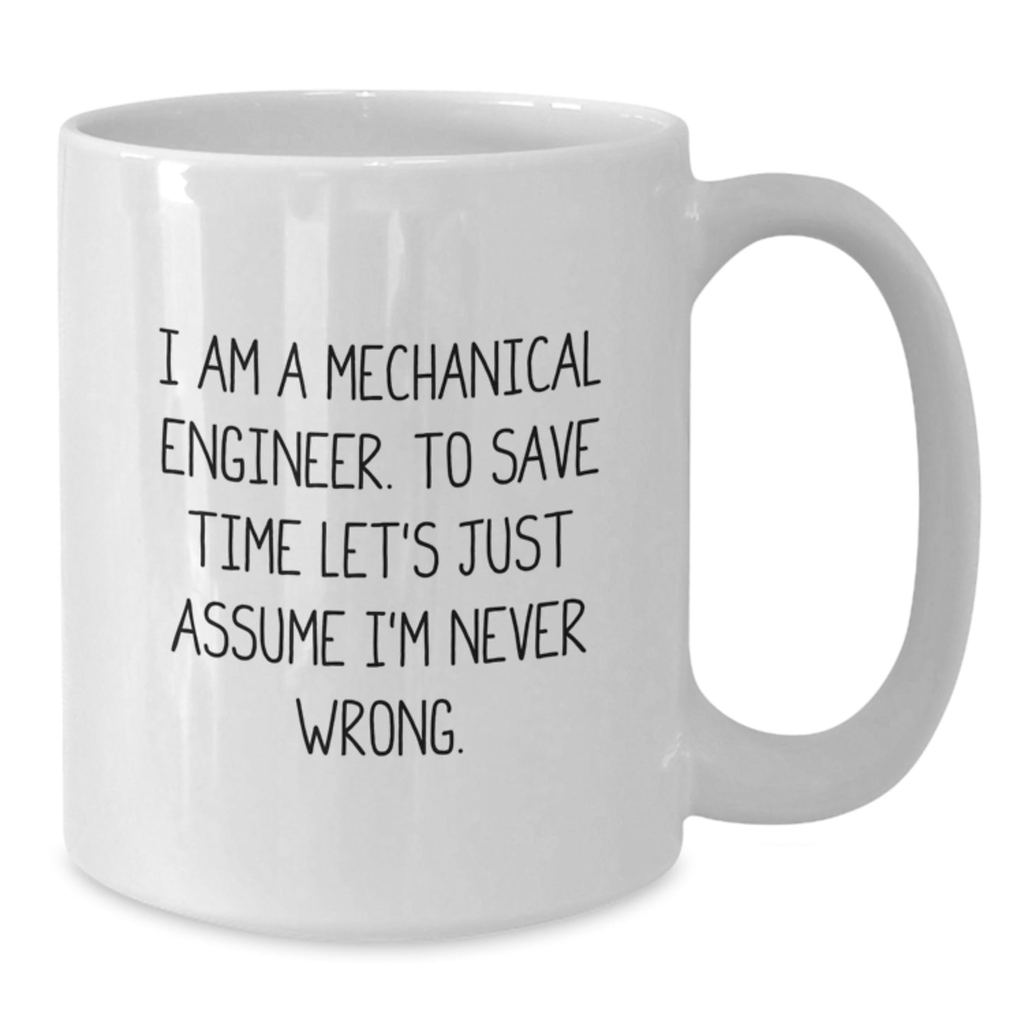 Funny Mechanical Engineer Gifts from Men, Unique White Coffee Mugs for Christmas Unique Gifts - Additional
