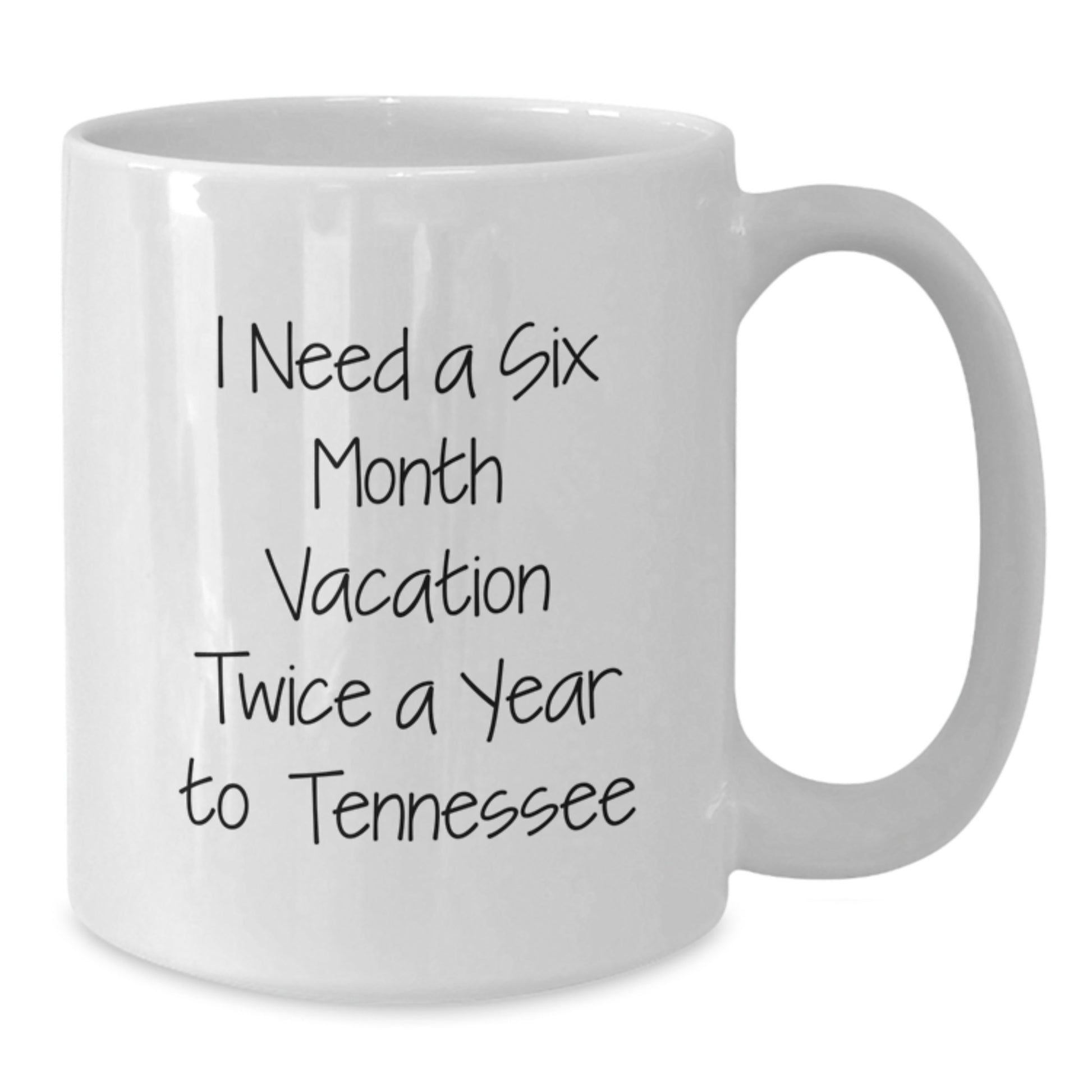 Tennessee Christmas Unique Gift Ideas for Men and Women - Funny Quote White Coffee Mug - Additional