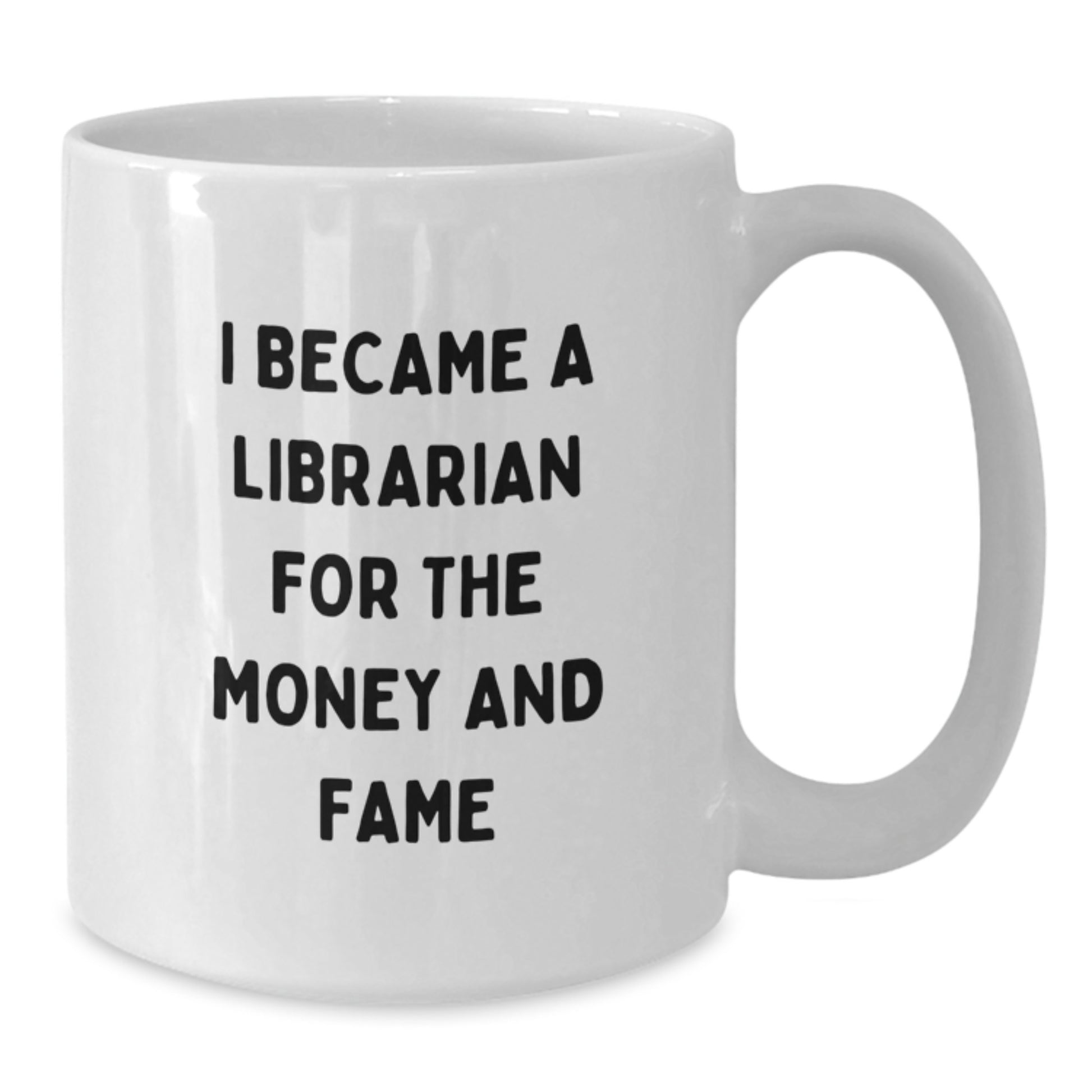 Unique Librarian White Coffee Mug Gifts for Women Friends Christmas Unique Presents from Men - Additional