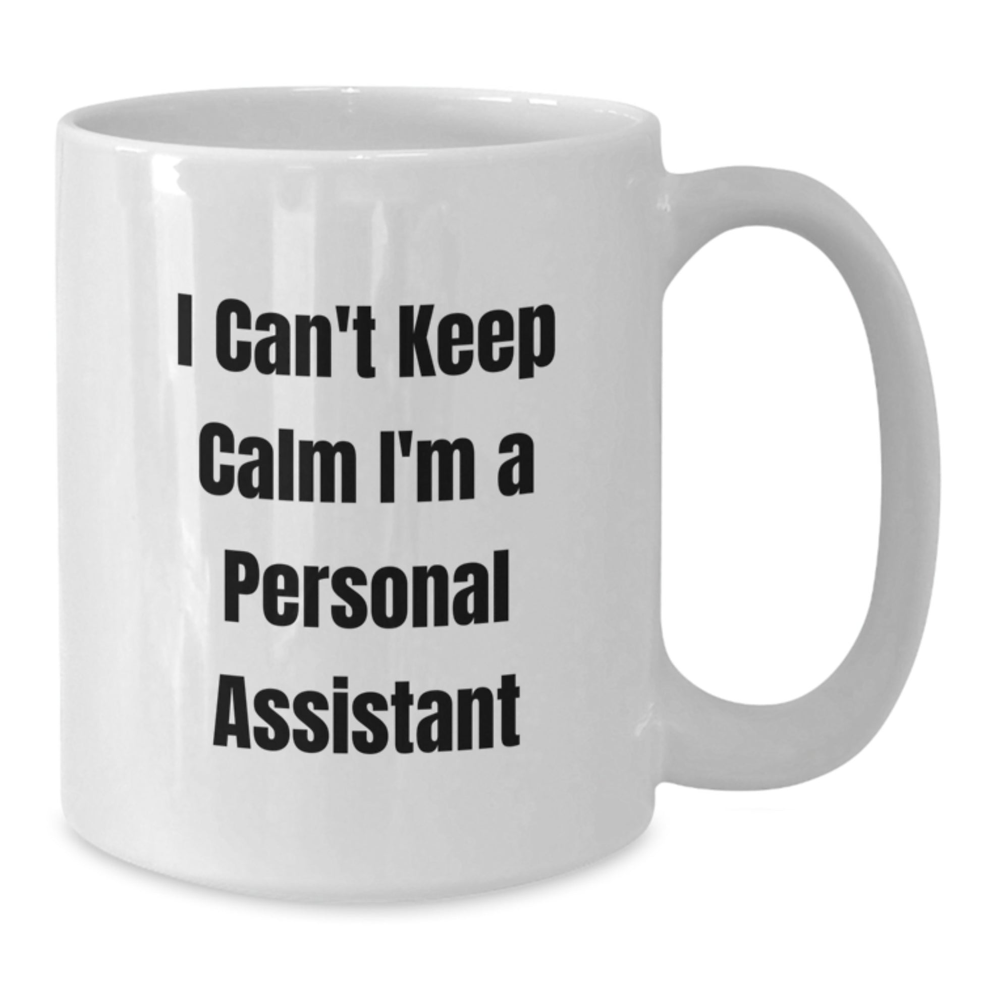 Funny Personal Assistant Gifts from Friends for Christmas Unique Personal Assistant Mug I Can't Keep Calm I'm A Personal Assistant - Additional