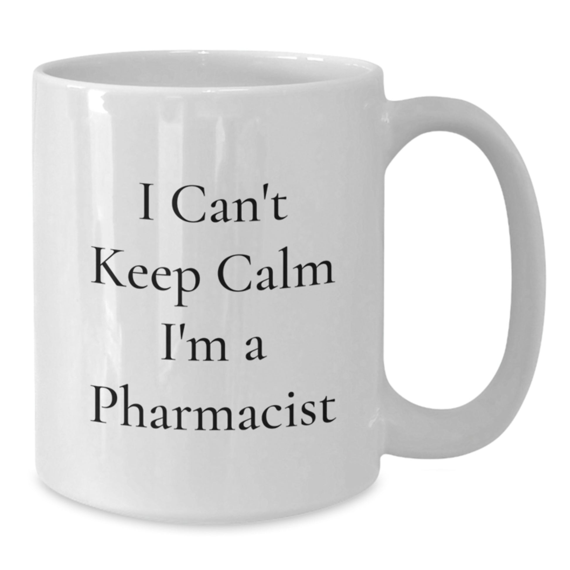 Funny White Coffee Mugs Gifts for Pharmacist Friends - Christmas Unique Mugs from Men, Gifts for Pharmacists - Additional