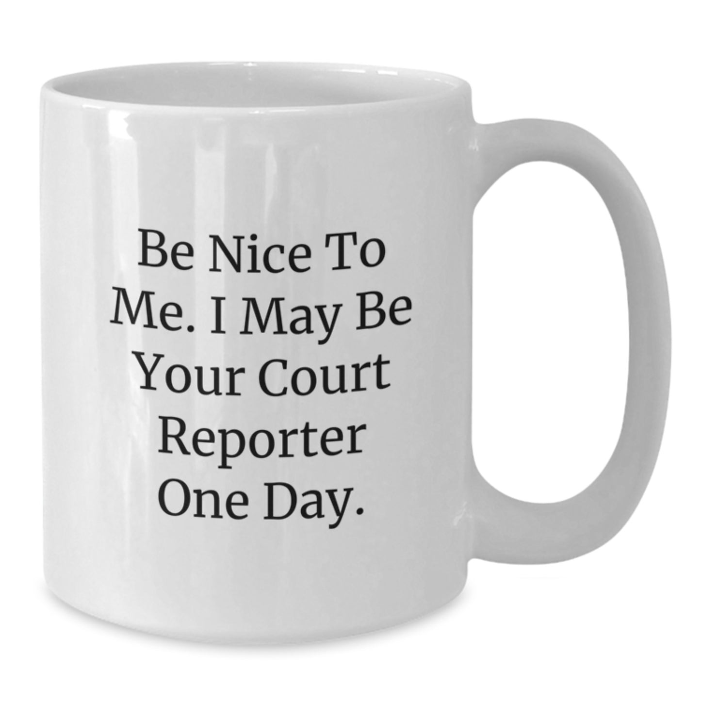 Funny Court Reporter White Coffee Mug Gifts for Court Reporters, Court Reporter Humor, Christmas Unique Gifts from Friends, Family, Coworkers, Colleagues - Additional