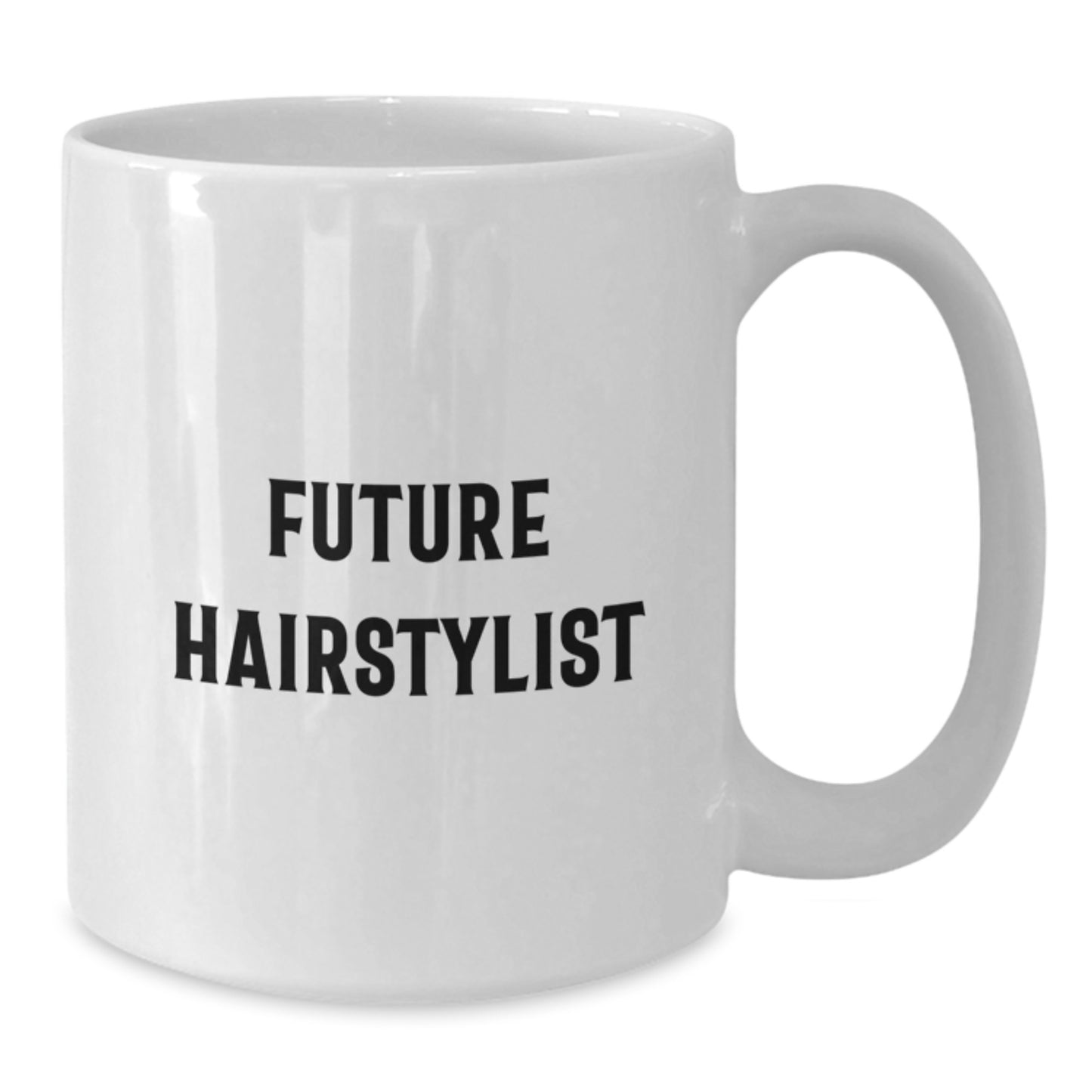 Funny Future Hairstylist White Coffee Mugs Gifts from Family to Friends at Christmas Unique - Additional