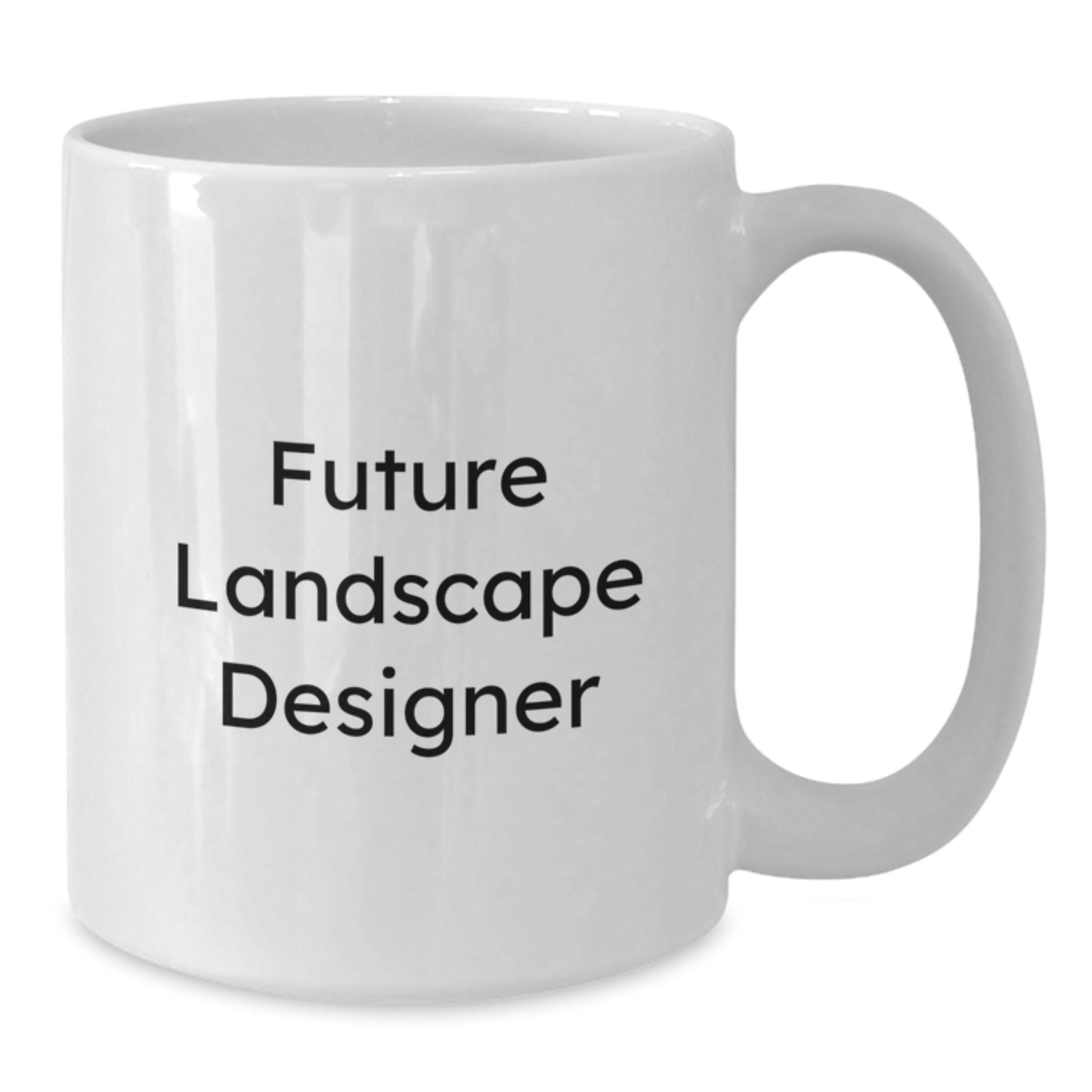 Funny Future Landscape Designer White Coffee Mug Gifts from Family for Him or Her, Unique Christmas Unique Gifts - Additional