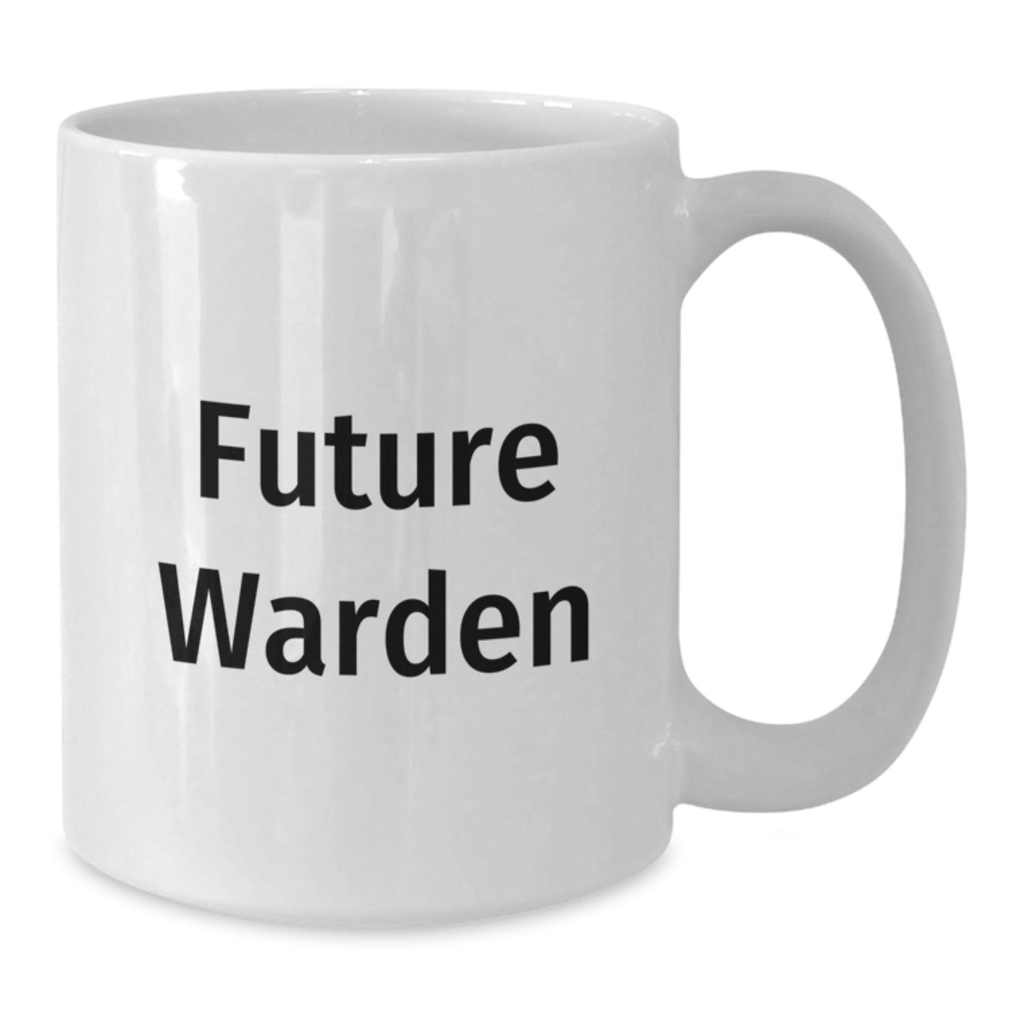 Warden Coffee Mug Funny Quote Future Guardian Christmas Unique Gifts for Warden Men Friends - Additional