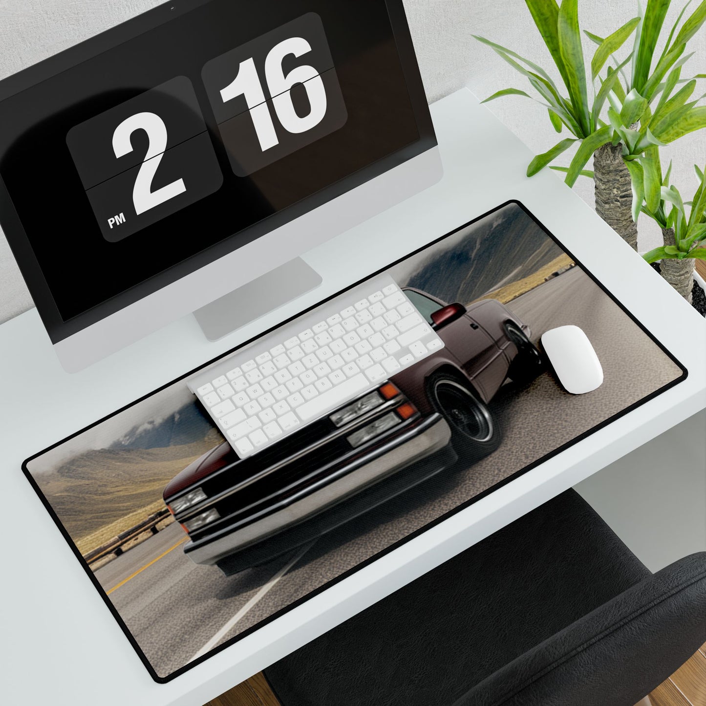 1996 Chevy Pickup Truck Desk Mat – Classic Truck Design Mouse Pad for Chevy Fans