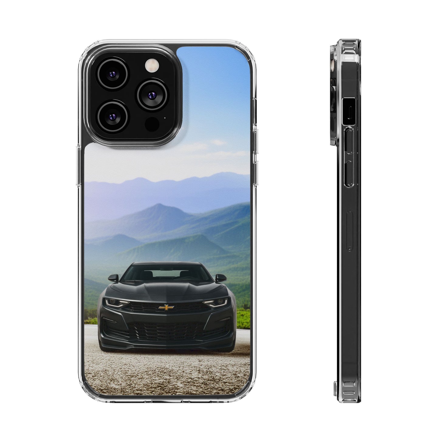 2022 Chevy Camaro SS Clear Phone Case - Ideal for Car Lovers, Outdoor Adventure, Unique Gift for Birthdays, Christmas, Stylish Accessory, Flexi Phone Case for iPhone & Samsung