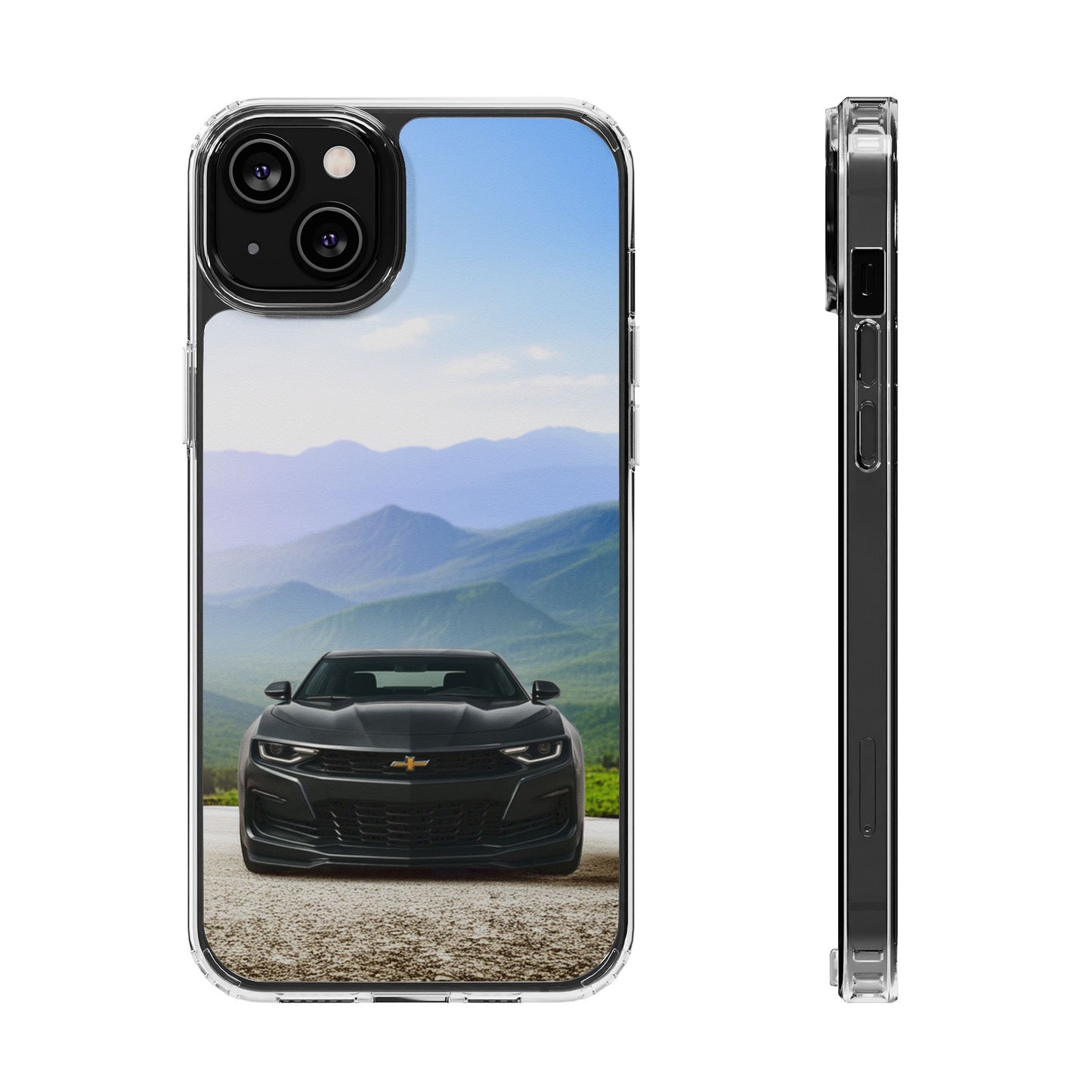 2022 Chevy Camaro SS Clear Phone Case - Ideal for Car Lovers, Outdoor Adventure, Unique Gift for Birthdays, Christmas, Stylish Accessory, Flexi Phone Case for iPhone & Samsung