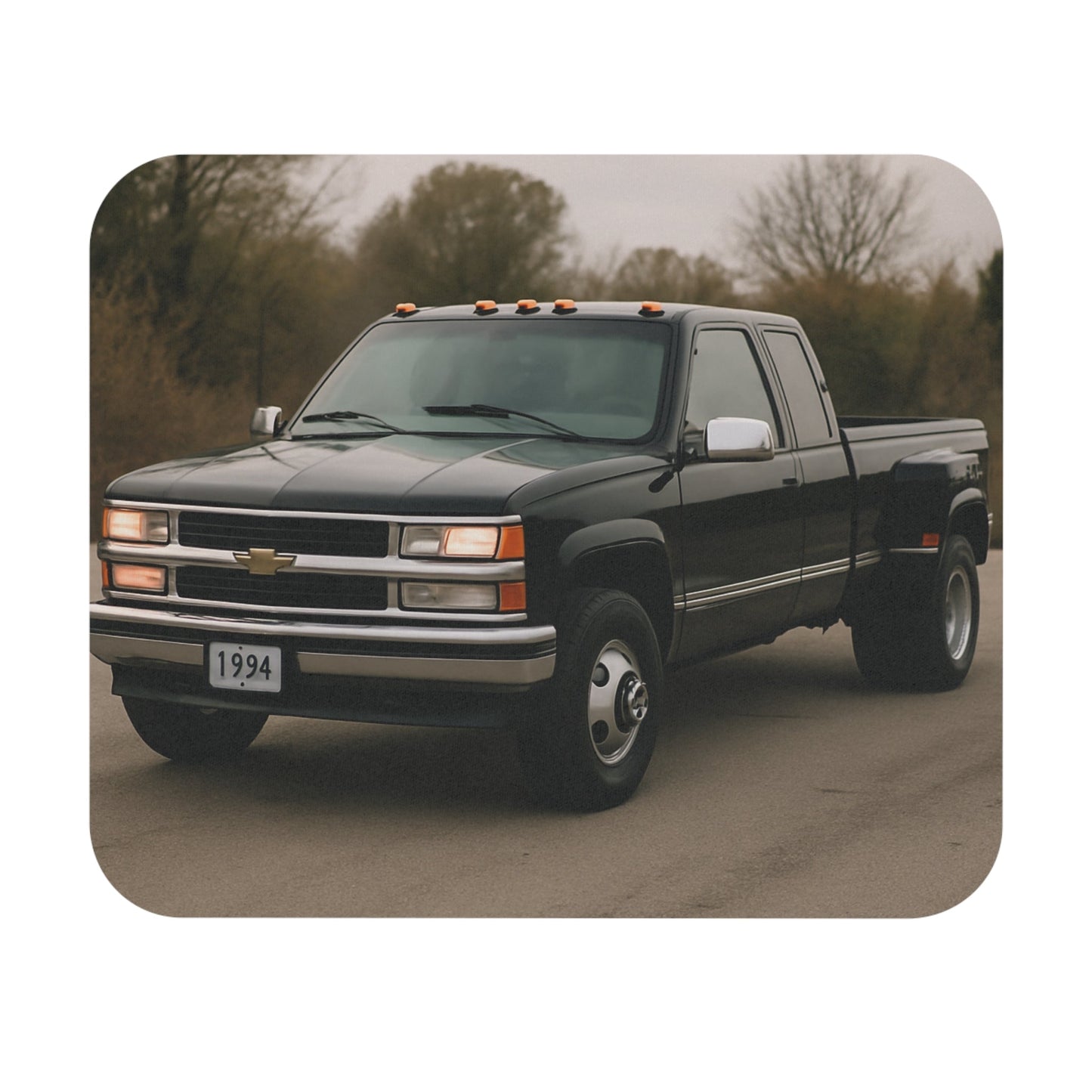 1994 Chevy Dually Mouse Pad - Vintage Truck Design - Victory Thru Vision