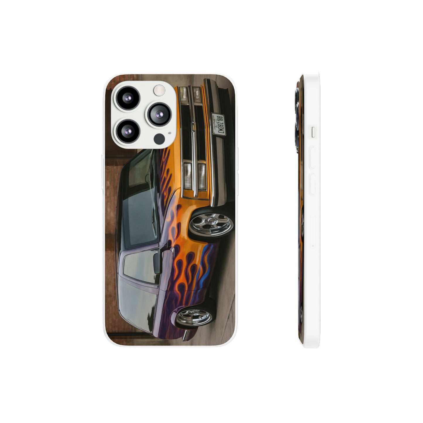 1996 Chevy Tahoe Flame Phone Case - Classic Truck Design - Victory Thru Vision