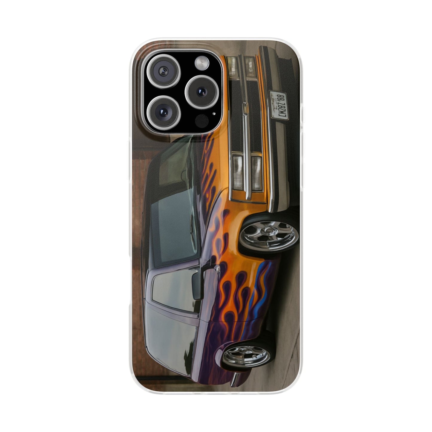 1996 Chevy Tahoe Flame Phone Case - Classic Truck Design - Victory Thru Vision
