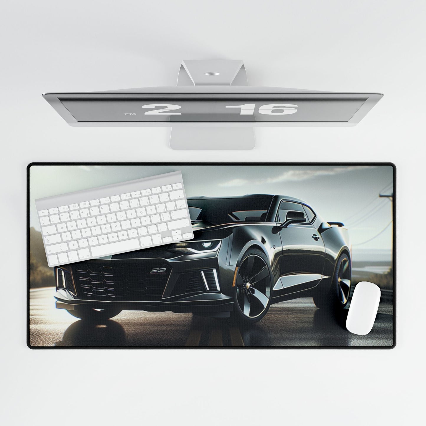 2022 Chevy Camaro Desk Mat – Stylish Office Accessory for Muscle Car Fans & Gearheads - Victory Thru Vision
