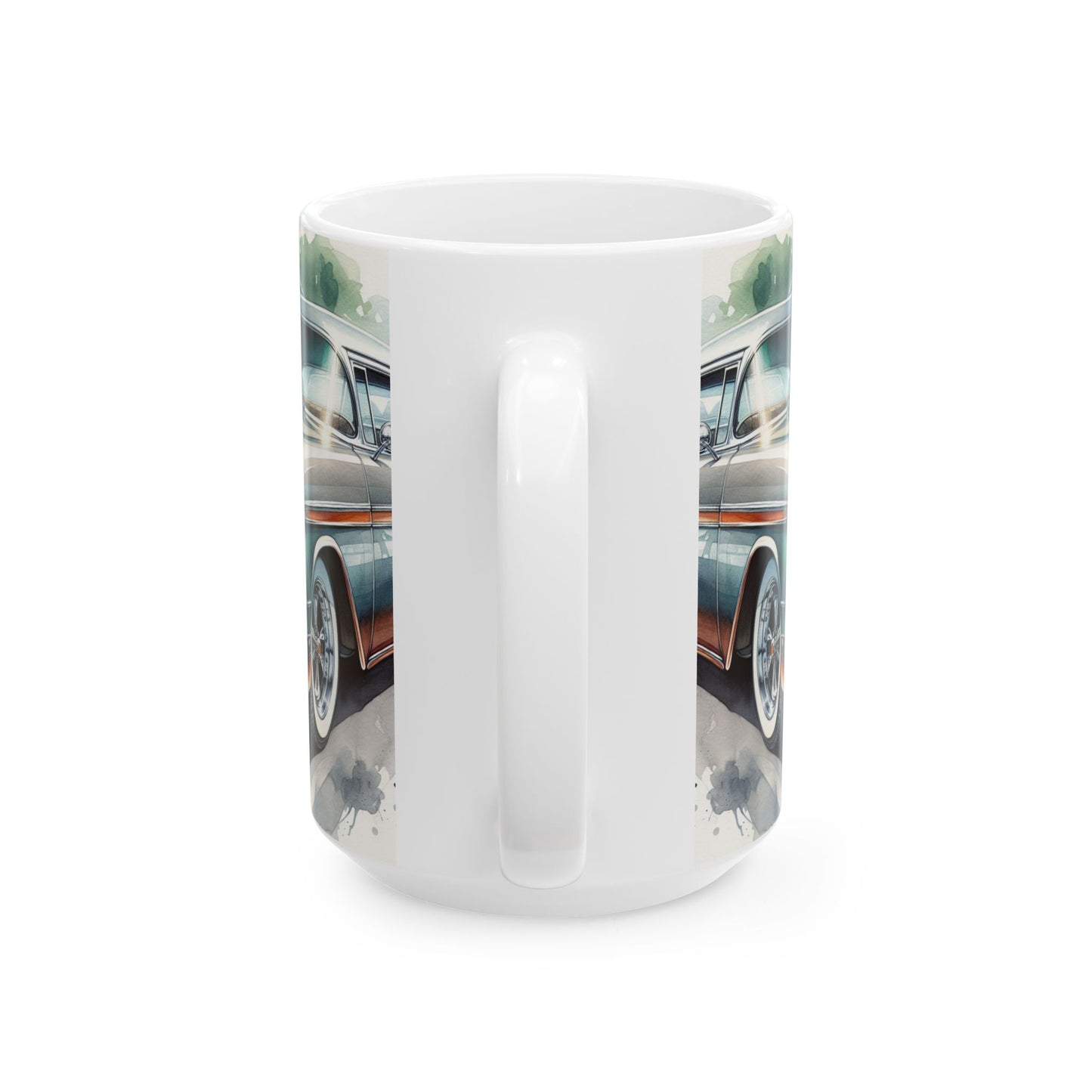 Mug 1955 Chevy Bel AirMug 1955 Chevy Bel Air Classic Car Ceramic Coffee Mug, Vintage Car Ceramic Mug, Classic Auto Lover Gift, Coffee Mug, Car Enthusiast, Retro Automotive Classic Car Ceramic Mug - 11oz, 15oz