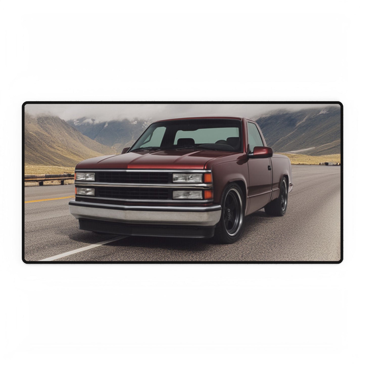 1996 Chevy Pickup Truck Desk Mat – Classic Truck Design Mouse Pad for Chevy Fans