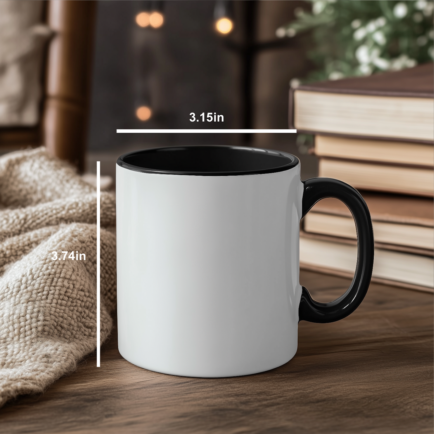 Funny Great Pyrenees Dog Gifts from Mom to Daughter, I Love My Great Pyrenees. People, Not So Much. Two Tone Coffee Mug for Mother's Day - Additional