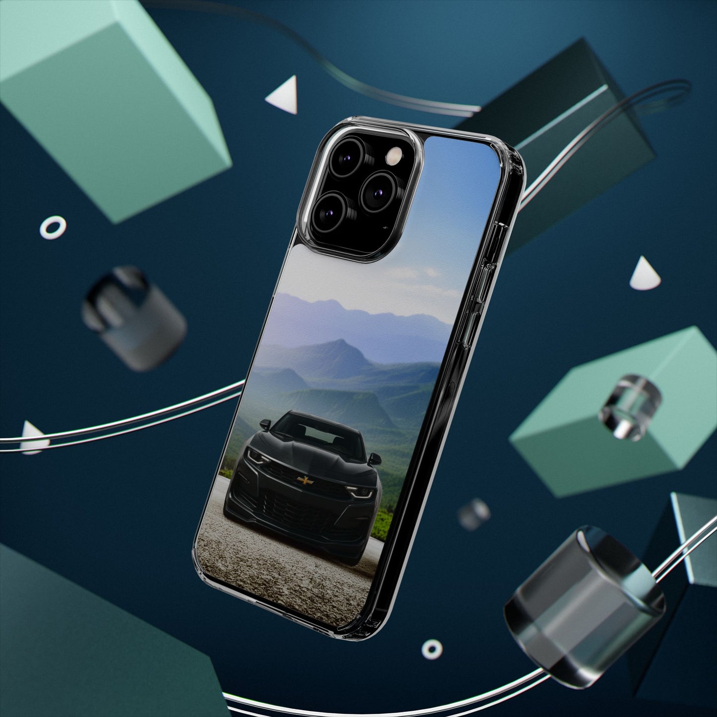 2022 Chevy Camaro SS Clear Phone Case - Ideal for Car Lovers, Outdoor Adventure, Unique Gift for Birthdays, Christmas, Stylish Accessory, Flexi Phone Case for iPhone & Samsung