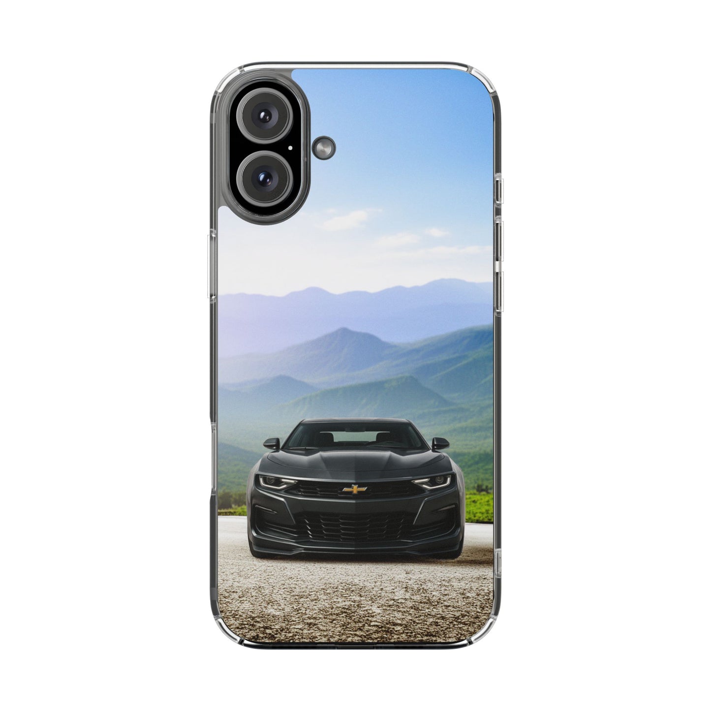 2022 Chevy Camaro SS Clear Phone Case - Ideal for Car Lovers, Outdoor Adventure, Unique Gift for Birthdays, Christmas, Stylish Accessory, Flexi Phone Case for iPhone & Samsung