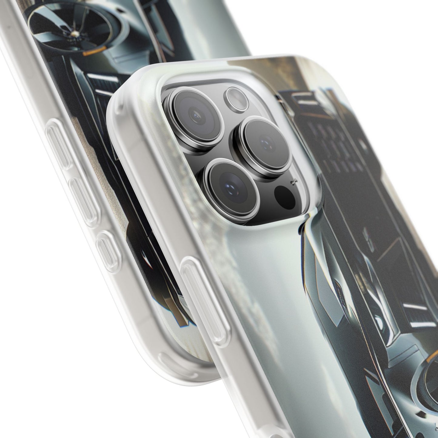 Flexi Phone Case for iPhone & Samsung – 2022 Chevy Camaro SS Car Design Protective Cover